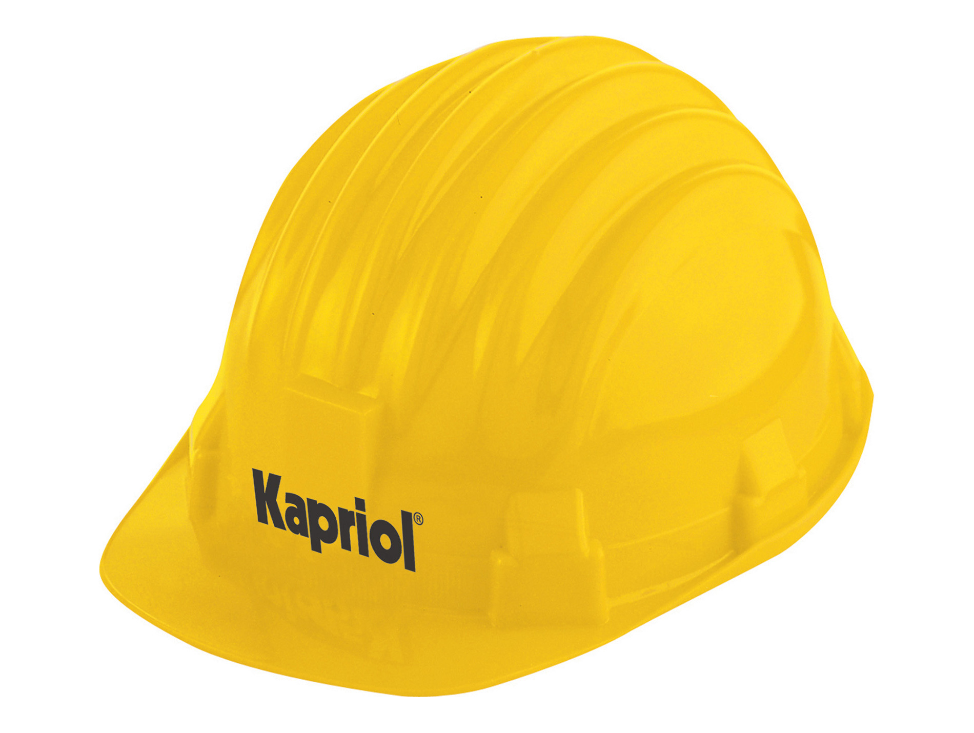 Casque de chantier KAPRIOL PVC jaune