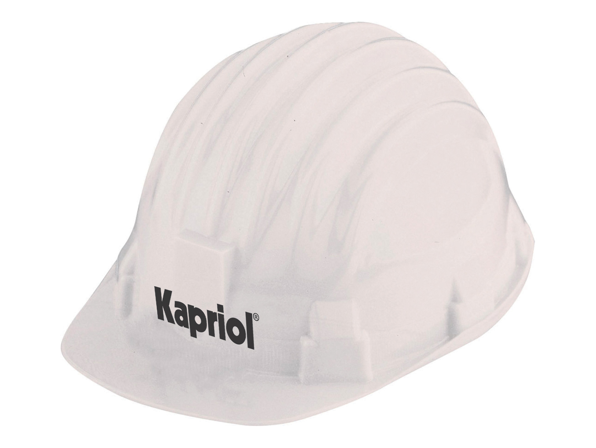 Casque de chantier KAPRIOL PVC blanc
