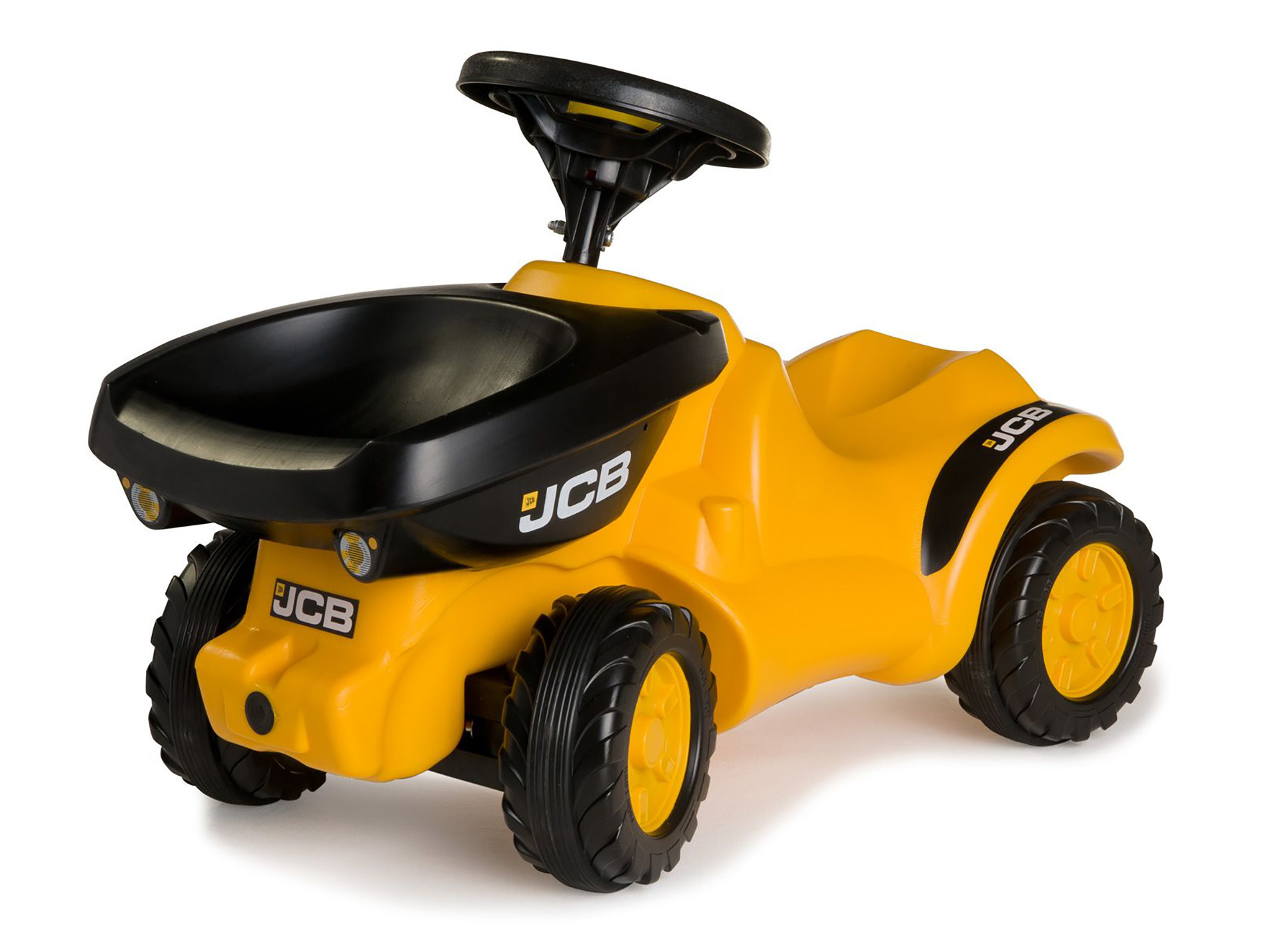 Tracteur porteur ROLLY TOYS Minitrac Dumper JCB jaune
