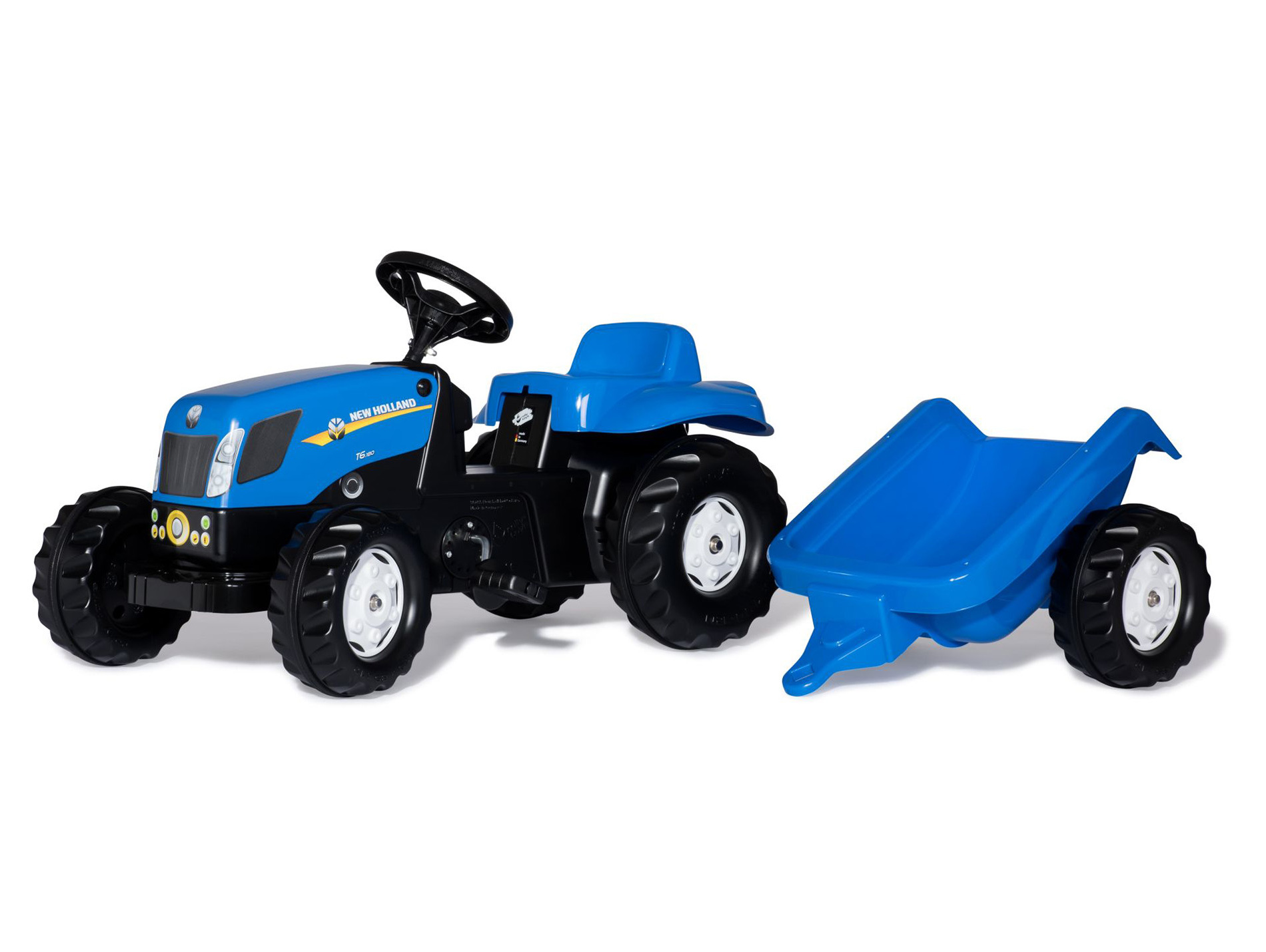 Tracteur à pédale ROLLY TOYS Kid New Holland bleu