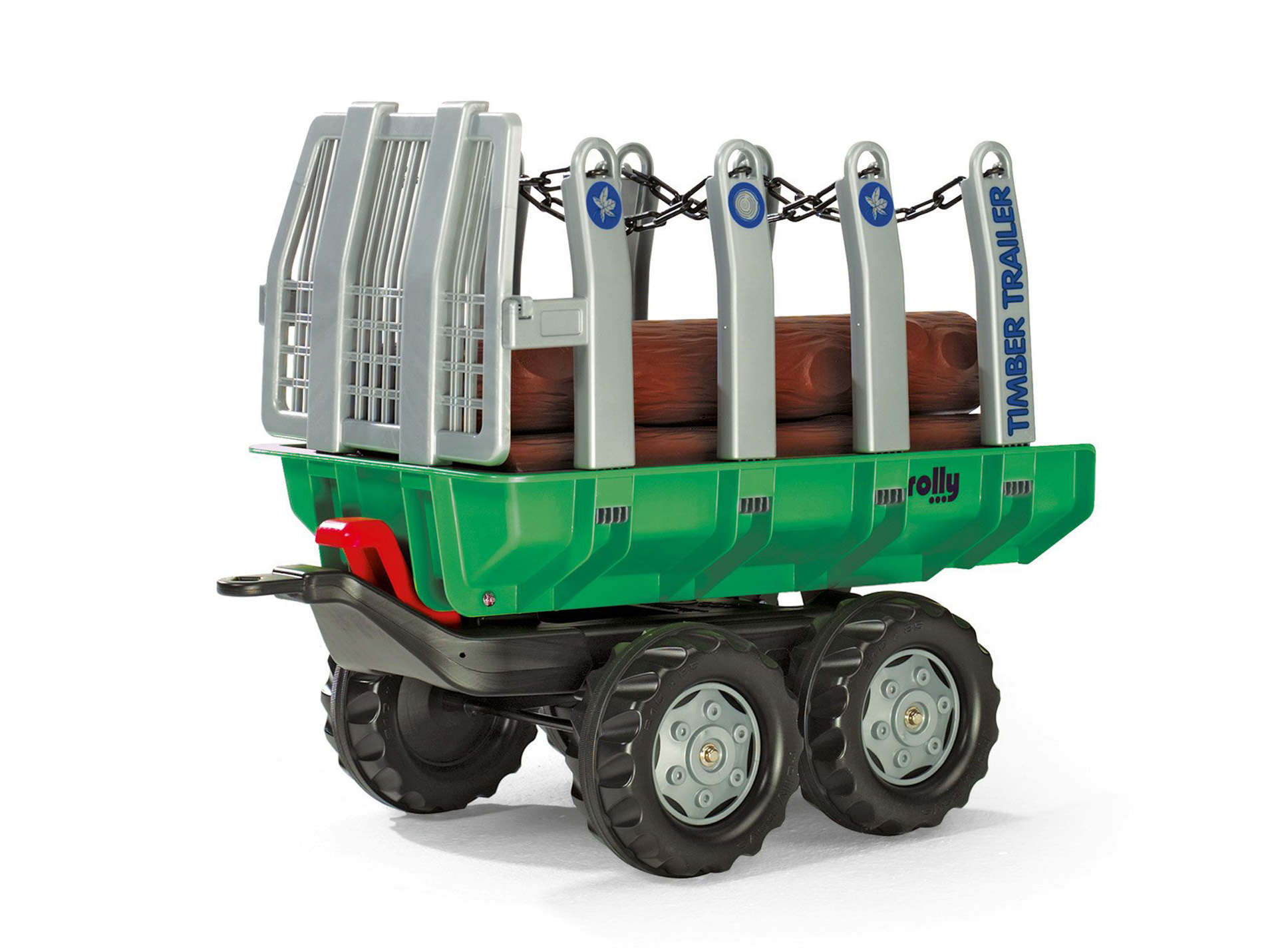 Remorque basculante ROLLY TOYS RollyTimber vert