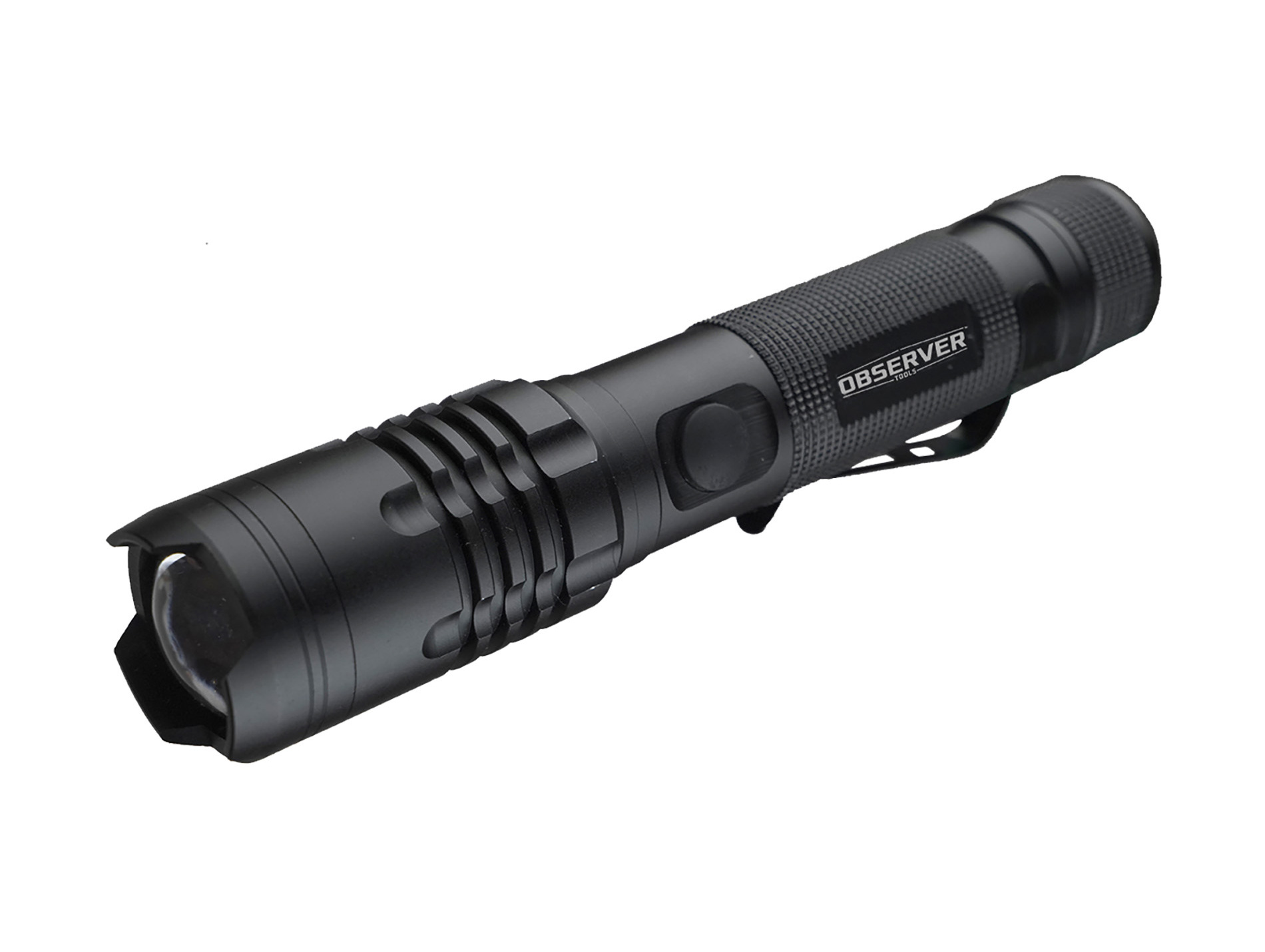 Lampe torche OBSERVER rechargeable led noire
