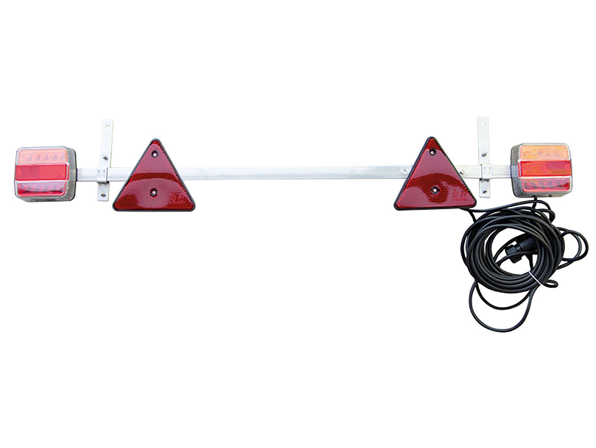 Rampe de signalisation LED LUMITRACK télescopique en métal