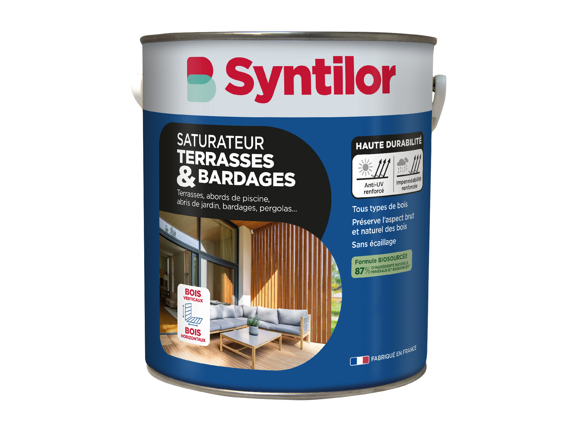Saturateur terrasse et bardage biosourcé 5L