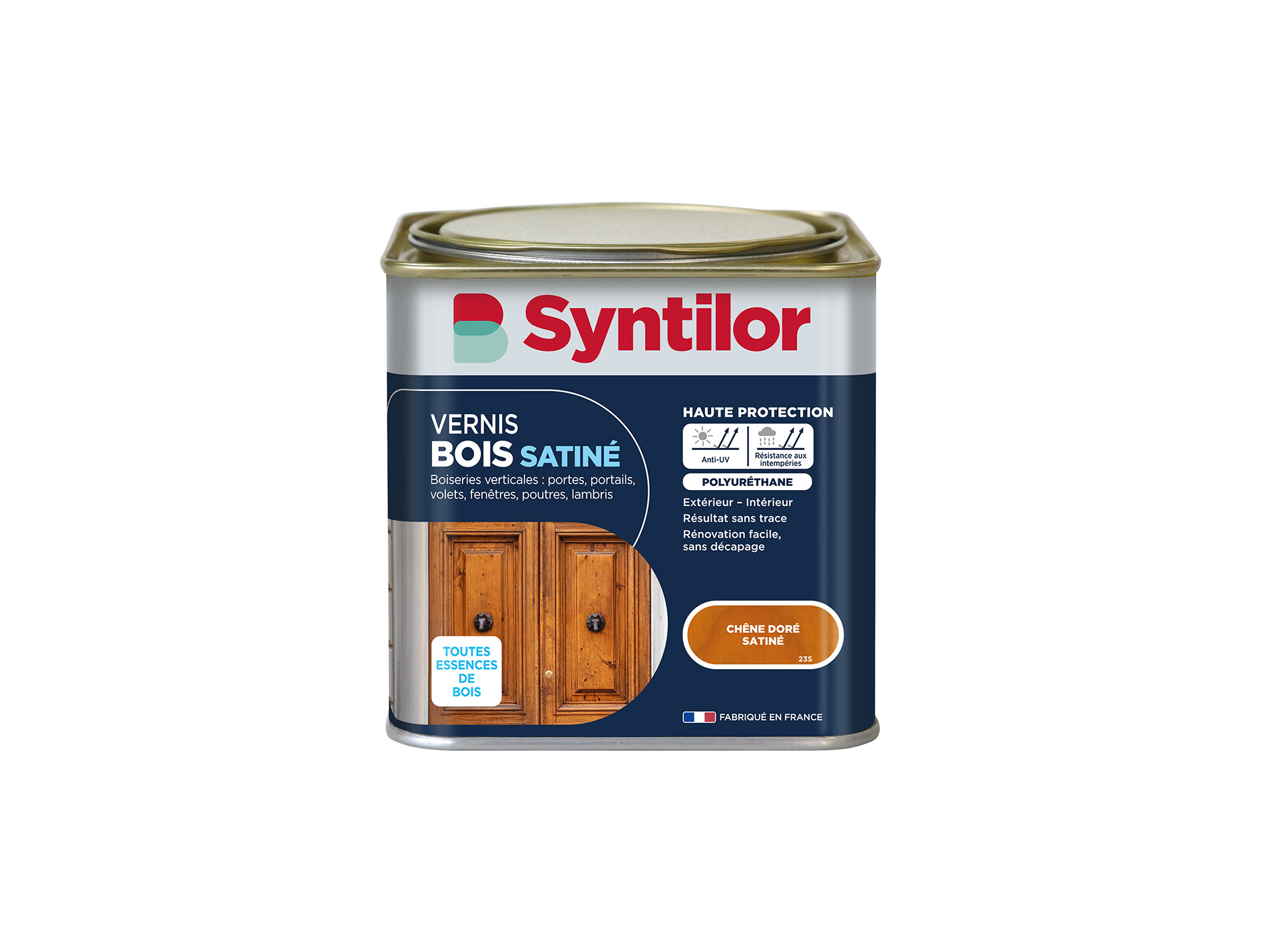 Vernis bois extérieur SYNTILOR chêne doré satiné 0,5L