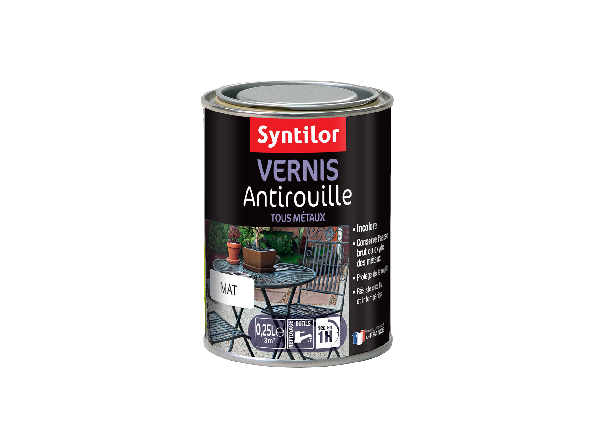 Vernis antirouille SYNTILOR Mat 250ml