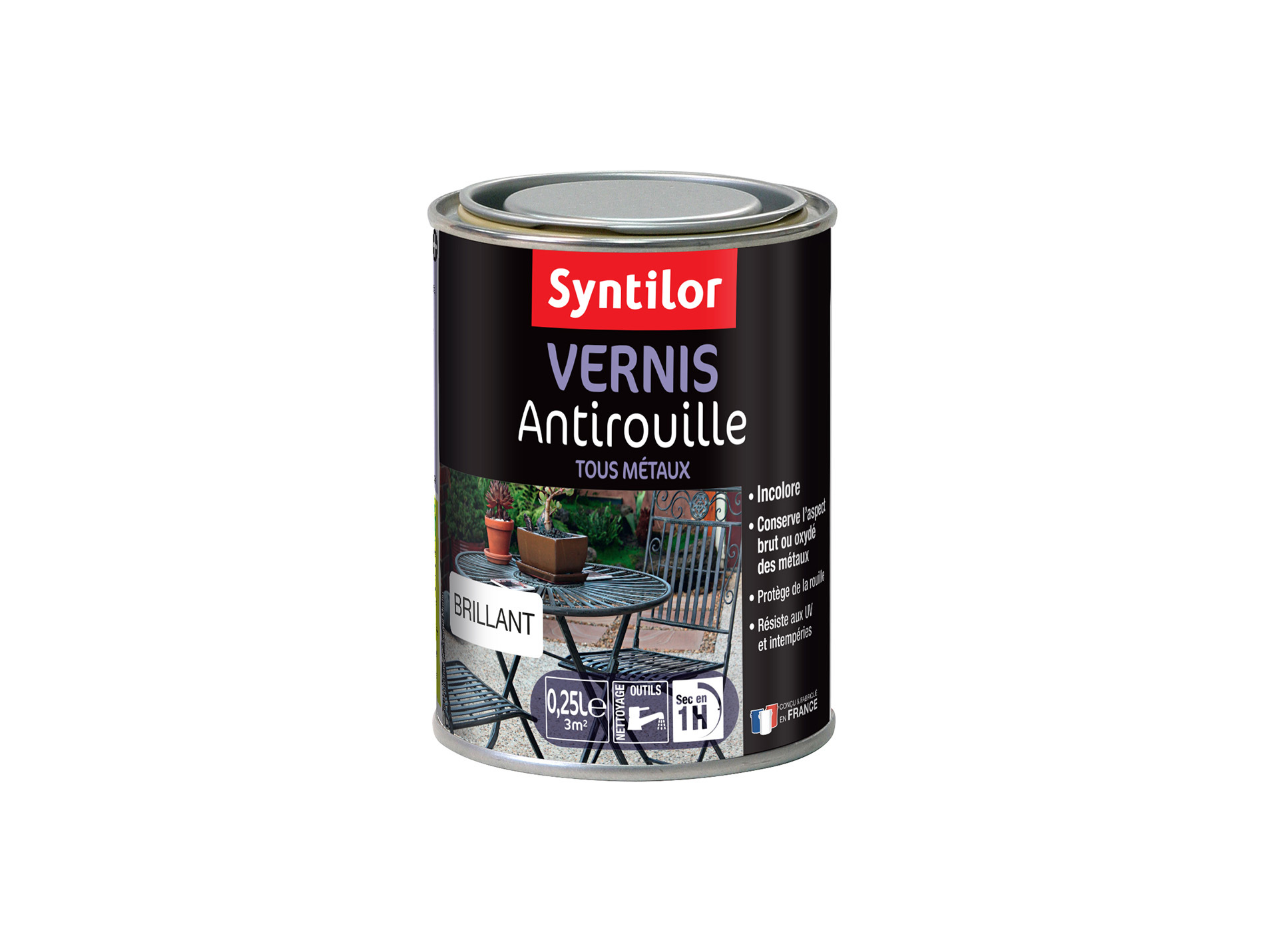 Vernis antirouille SYNTILOR Brillant 250ml