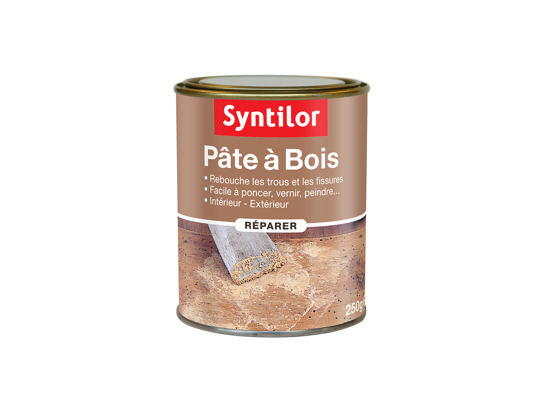 Pâte à bois avec teinte pin SYNTILOR 250g