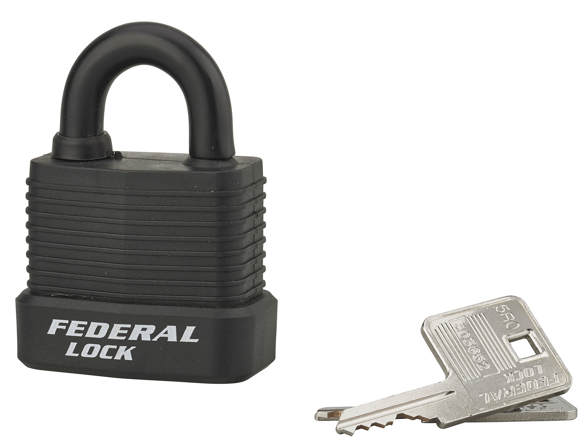 Cadenas à clé 802W 40mm à anse acier et PVC