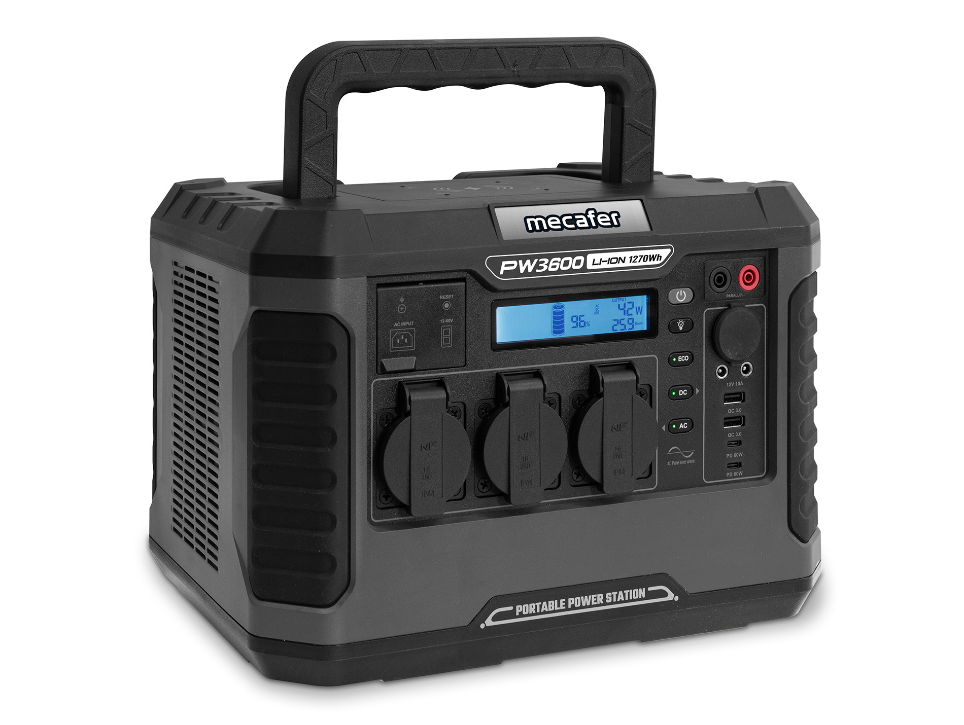 Station d'énergie MECAFER 3600W PW3600HD