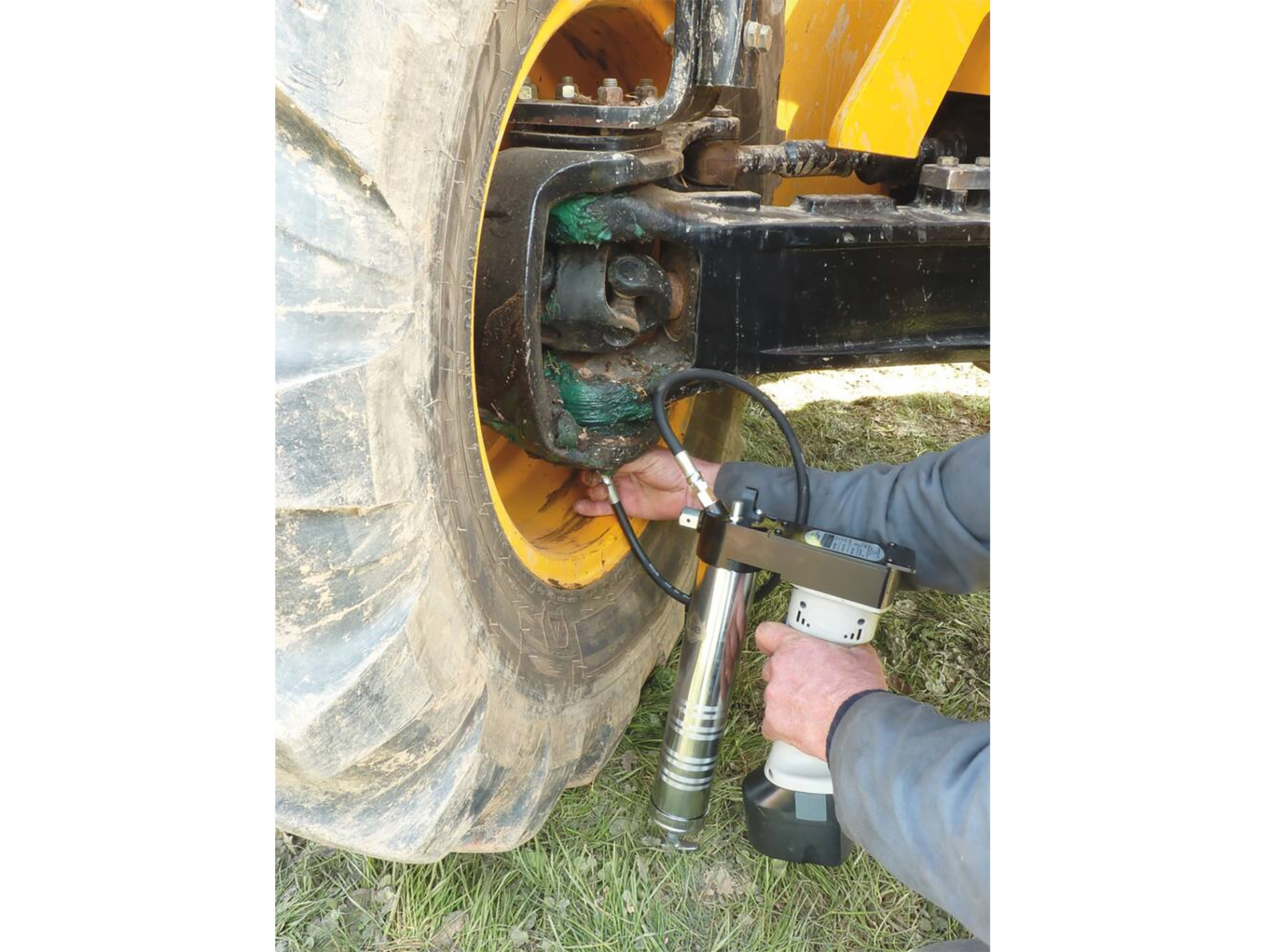 Pompe à graisse 18V DRAKKAR 18V avec batterie Ni-Mh