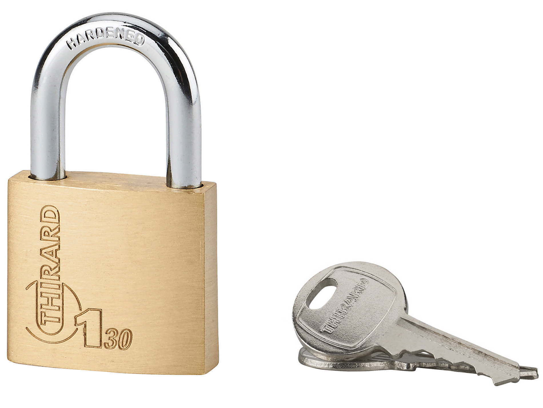 Cadenas à clé Mach1 30mm à anse acier