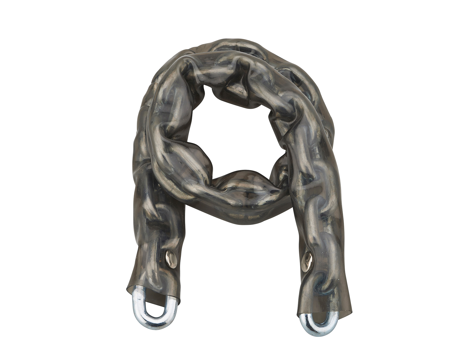Antivol chaîne acier gainée PVC Ø6mm 60cm