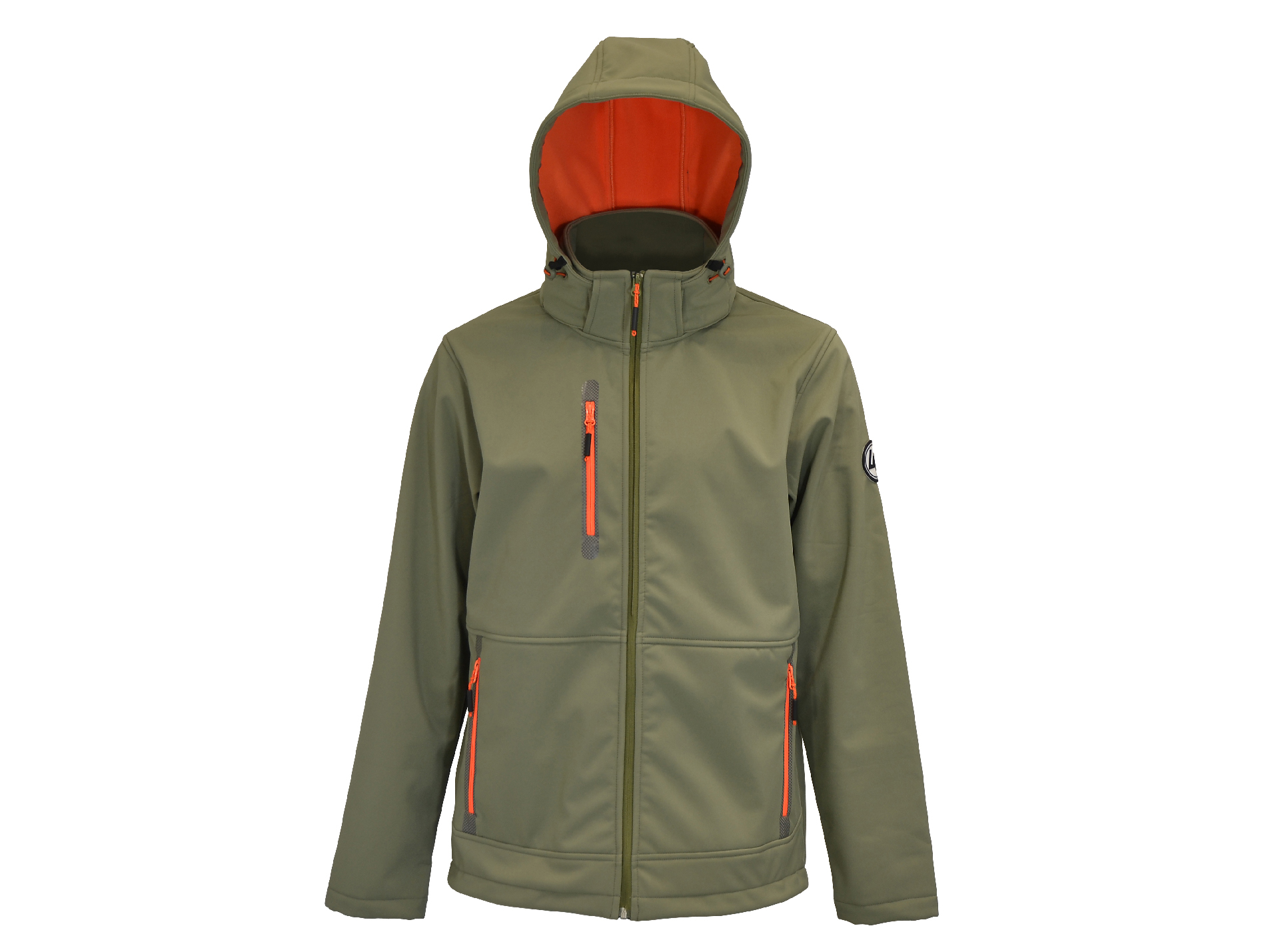Veste de travail WORKSTONE Foreze polyester olive/orange