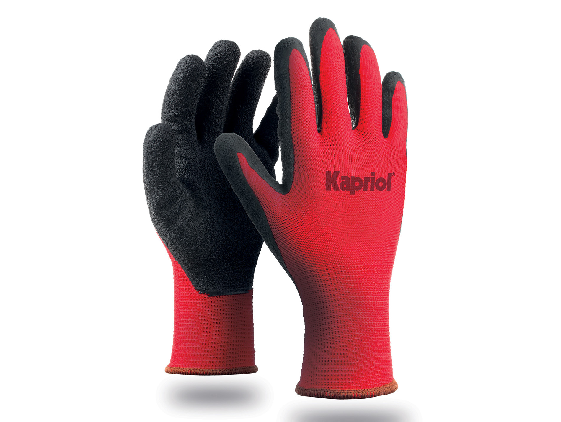 Gants KAPRIOL Easy grip polyester rouge