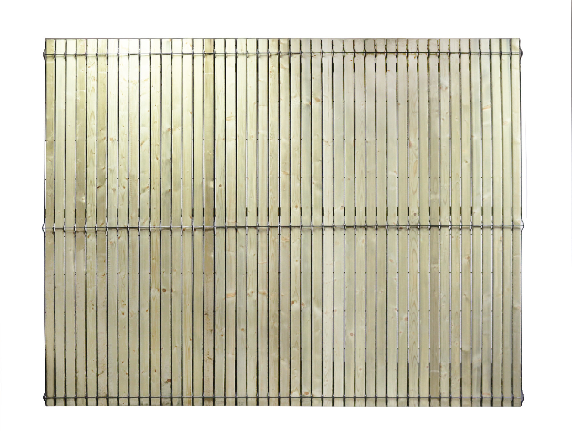 Kit lamelles occultantes épicéa L.2,5m x h.1,53m vert