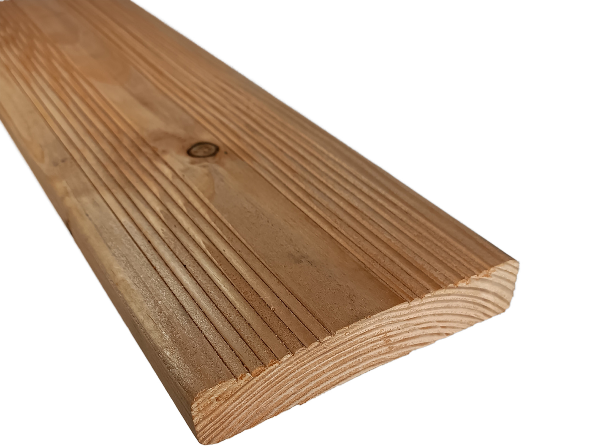 Lame de terrasse bois Douglas 27x145mm L.300cm