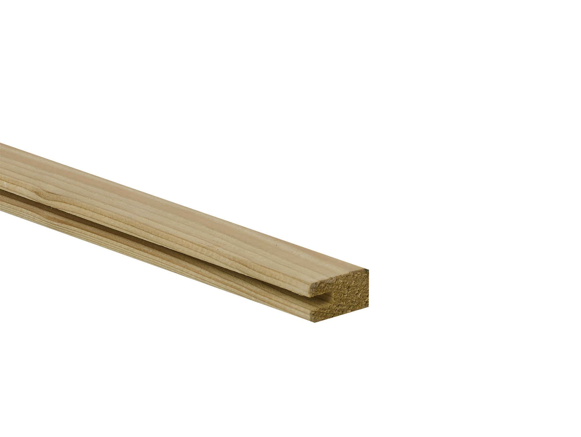 Profil de fiition cloture bois 45x90mm L.240cm