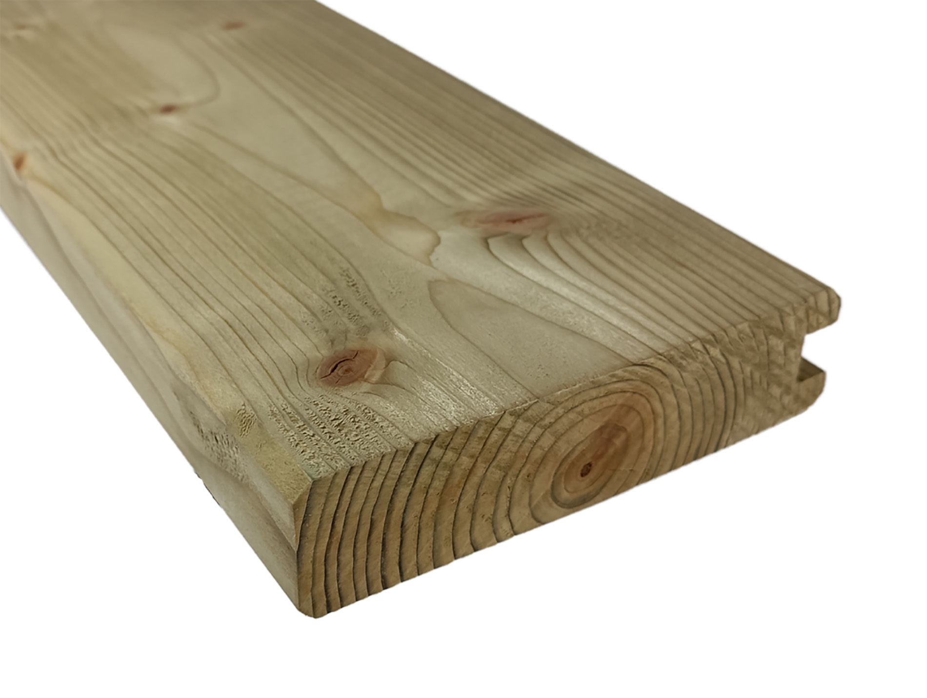 Lame de cloture bois finition 27x135mm L.192cm vert