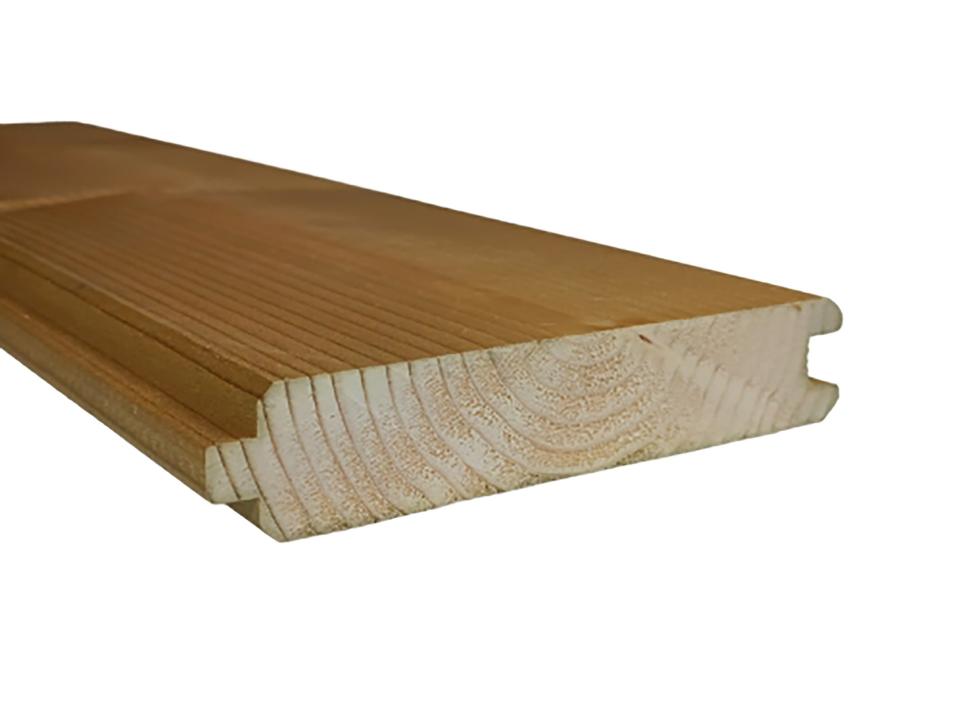 Lame de cloture bois rainurée 34x135mm L.192cm vert