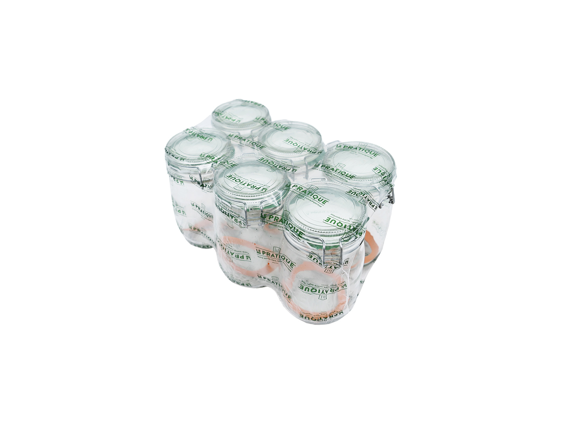 Bocaux armature LE PRATIQUE Ø85mm 1L x6