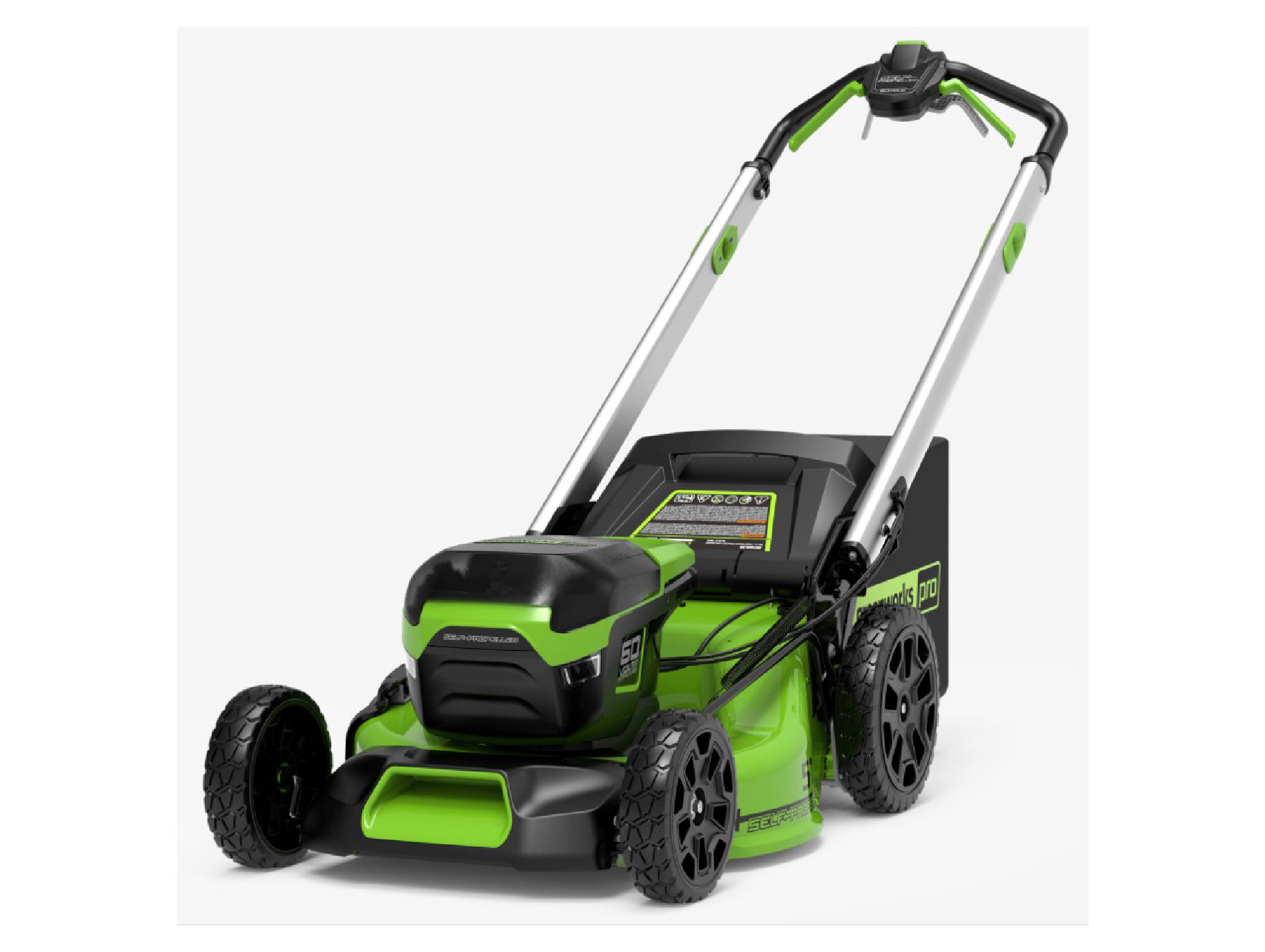 Tondeuse poussée batterie GREENWORKS G40LM51 l.51cm 60V nu