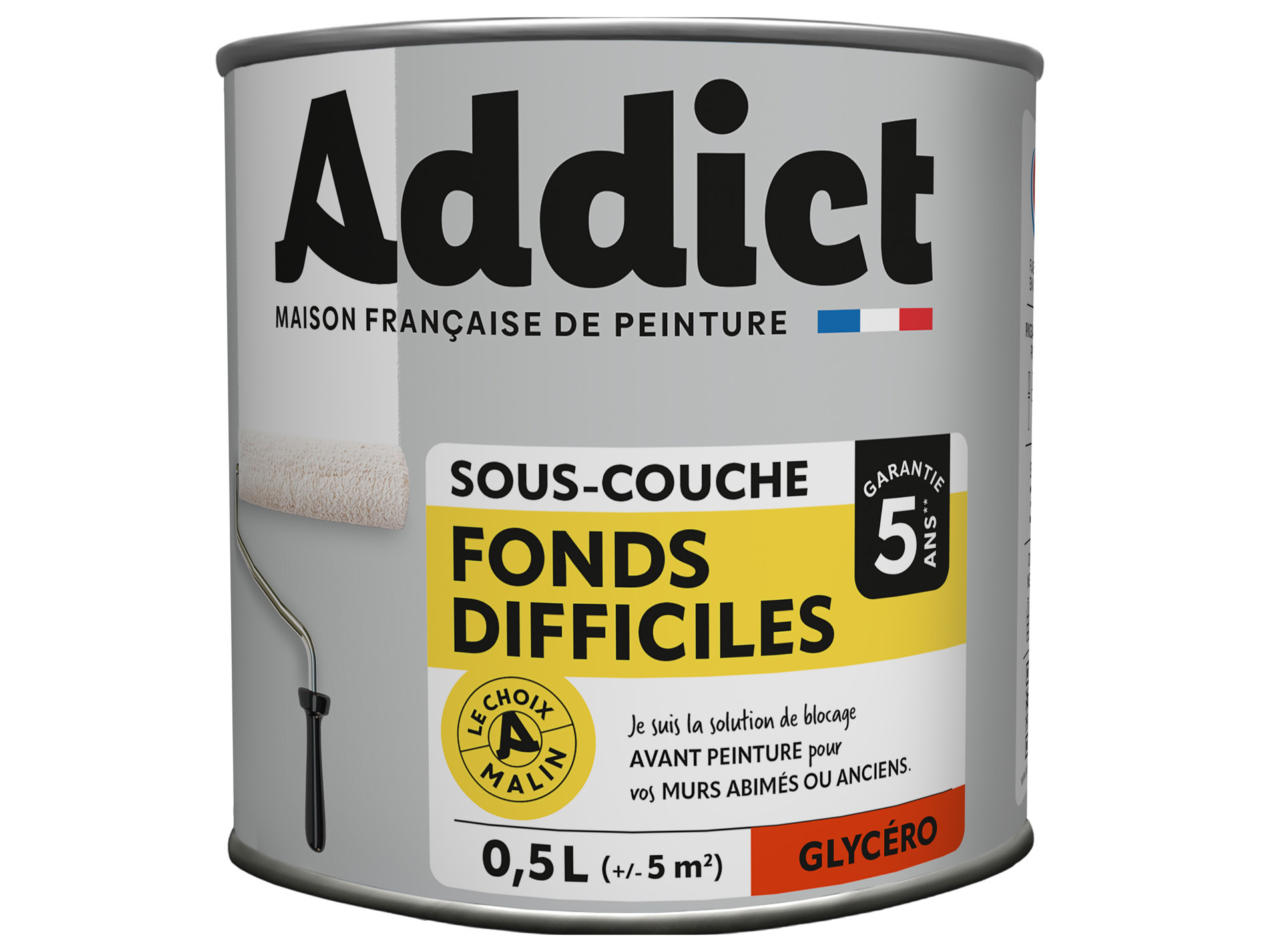 Peinture sous-couche fonds difficiles ADDICT 500ml