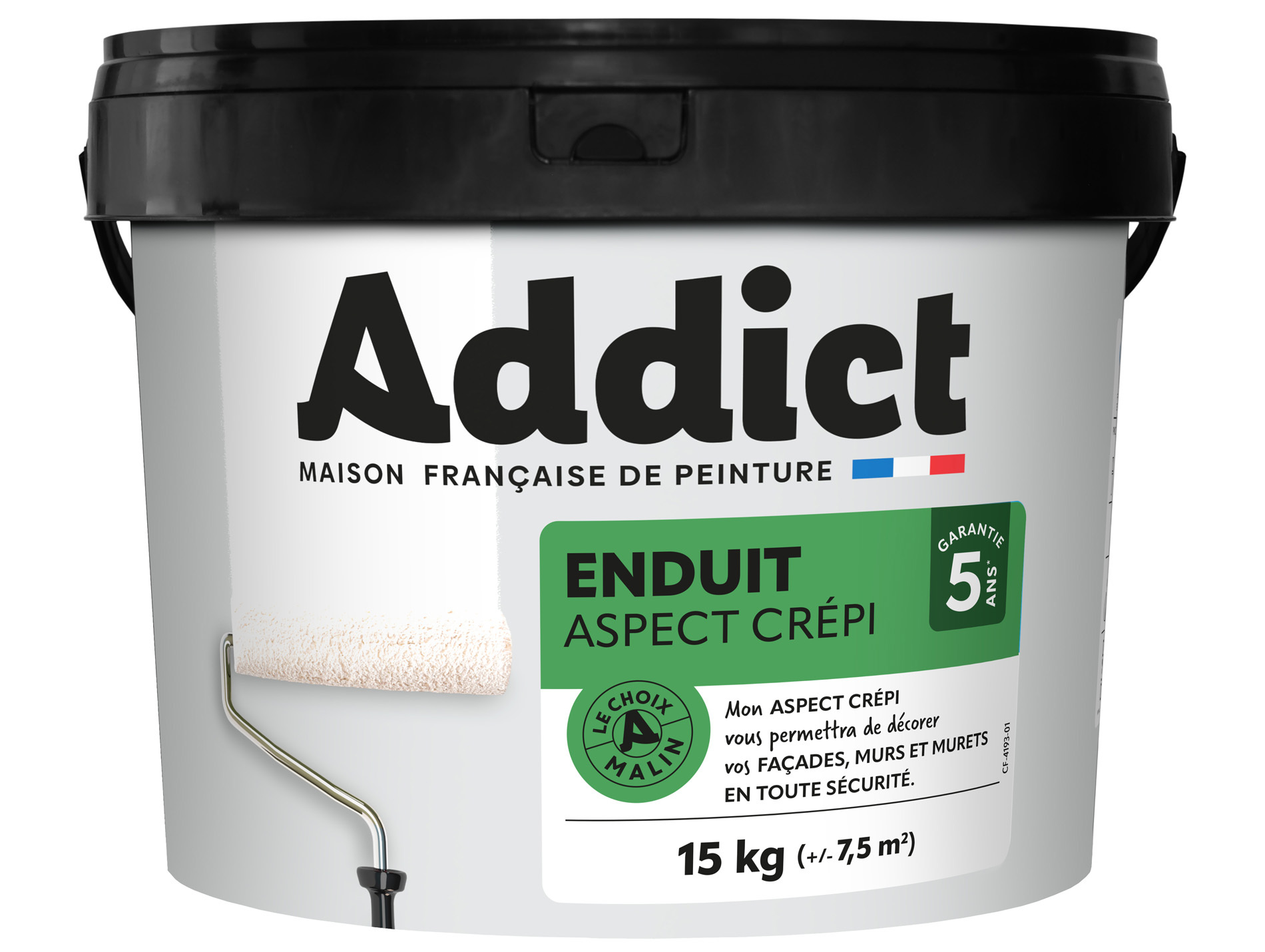 Peinture extérieure ADDICT Enduit ton pierre 15kg
