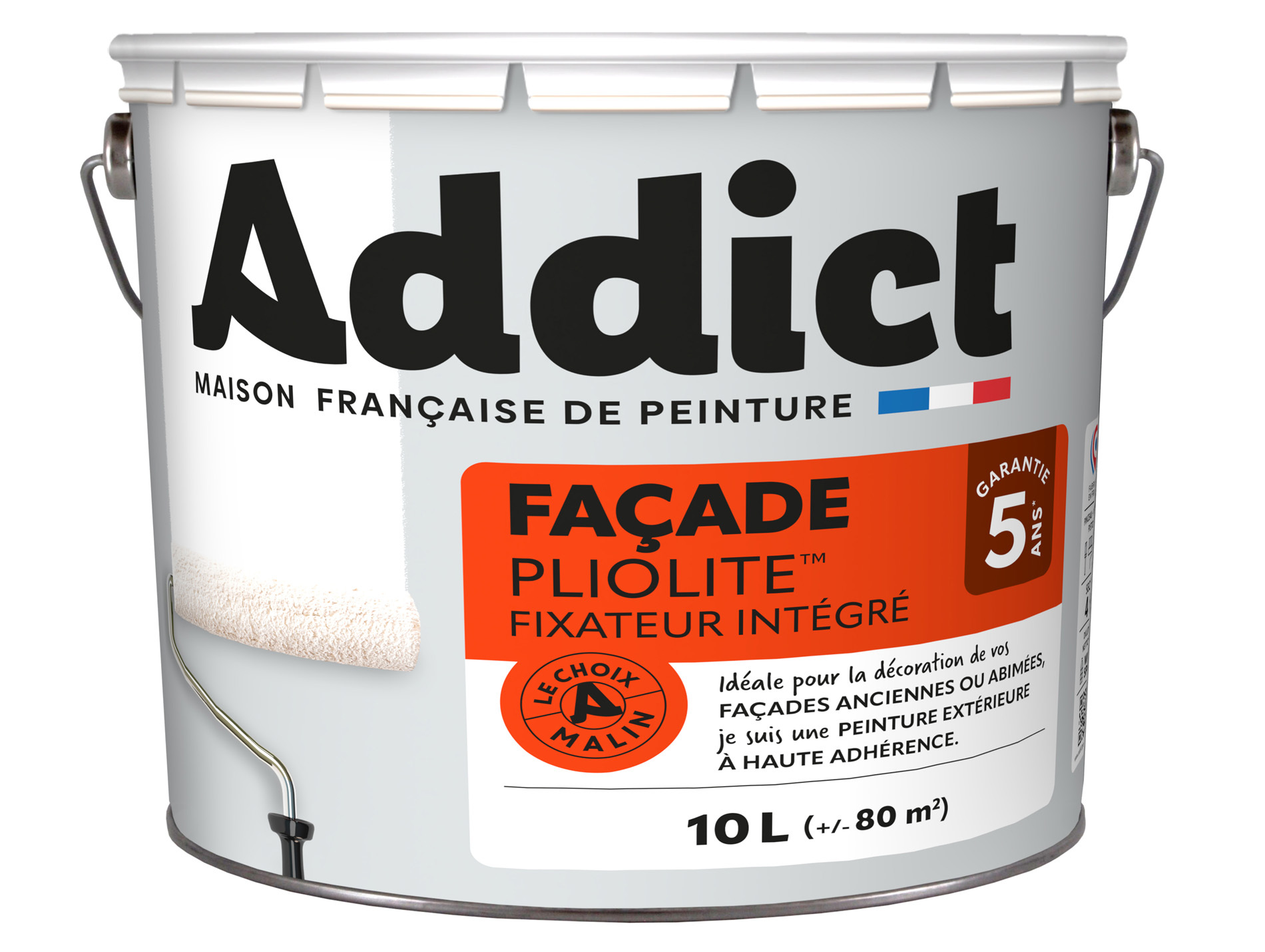 Peinture extérieure ADDICT Façade Pliolite ton pierre 10l
