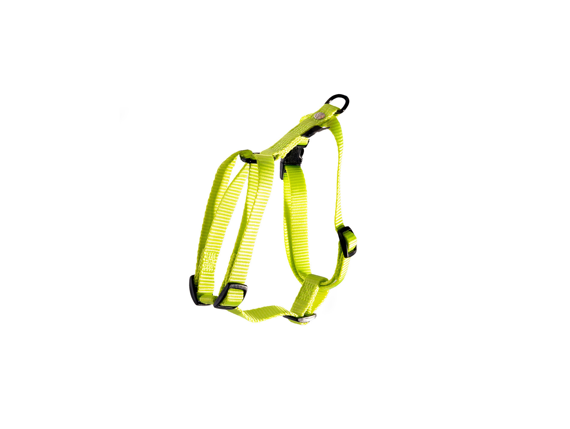 Harnais en nylon réglable MARTIN SELLIER l.25mm L.90cm vert