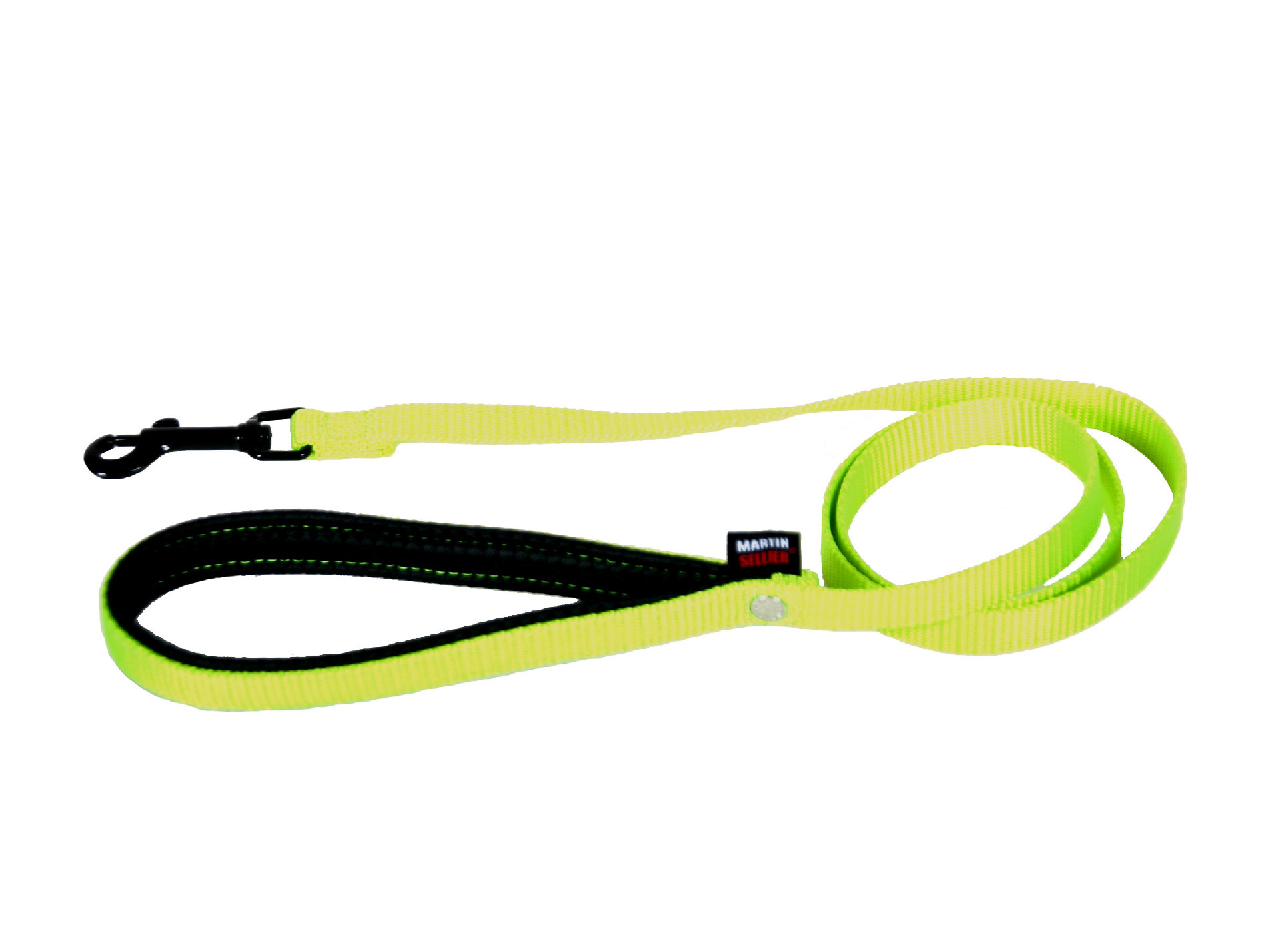 Laisse nylon simple épaisseur MARTIN SELLIER 1,2m vert