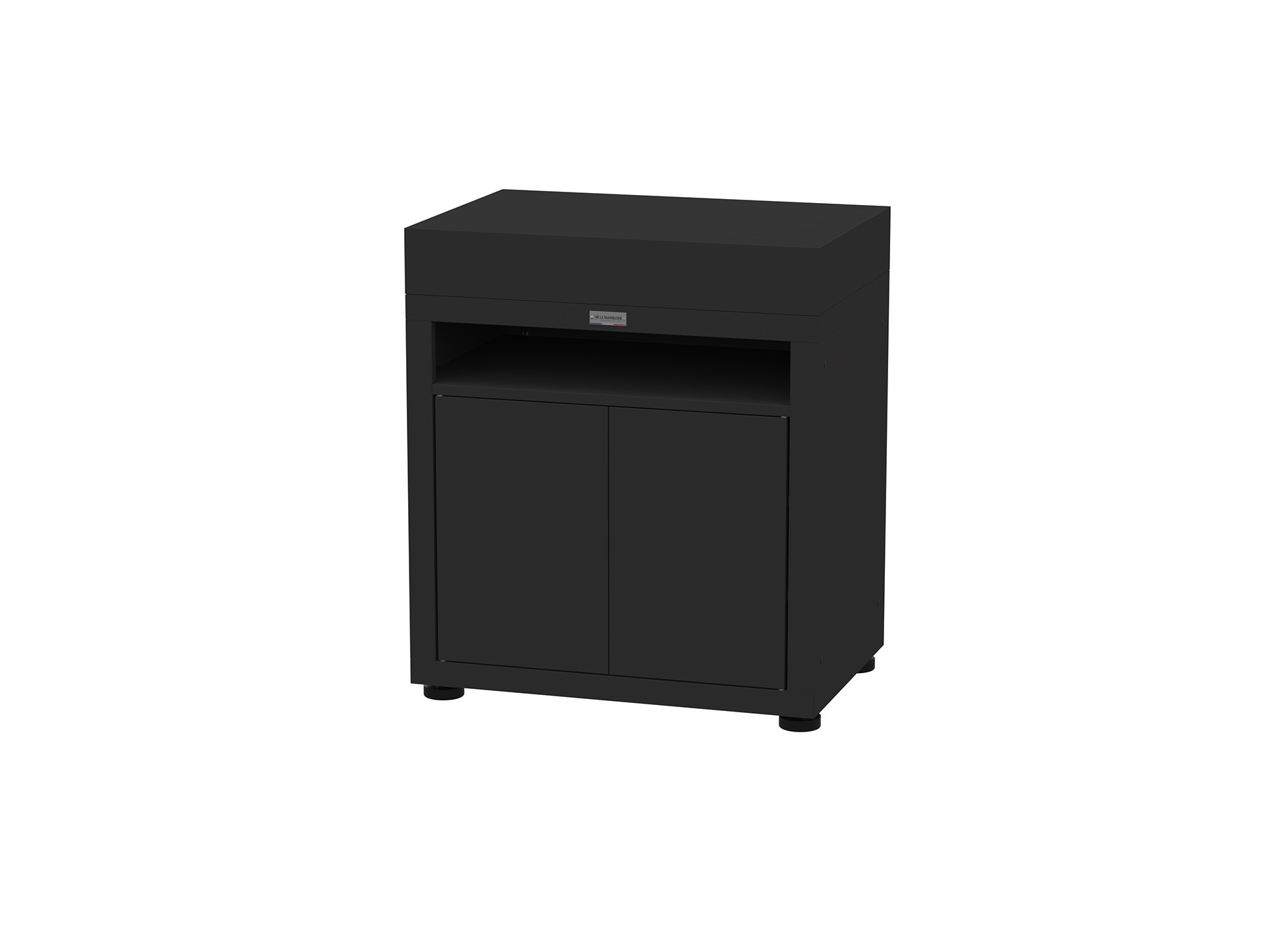 Meuble étagère cuisine extérieure LE MARQUIER noir