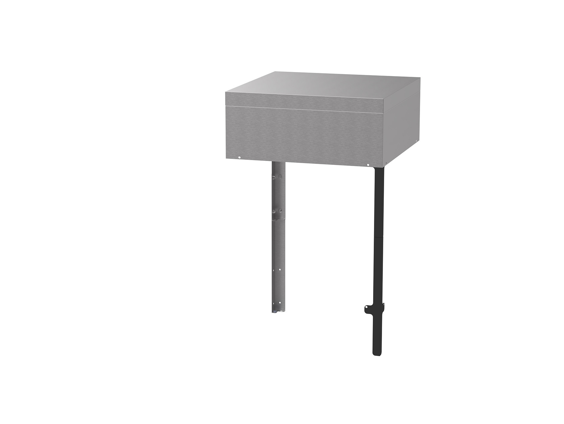 Angle cuisine extérieure LE MARQUIER duo noir, inox