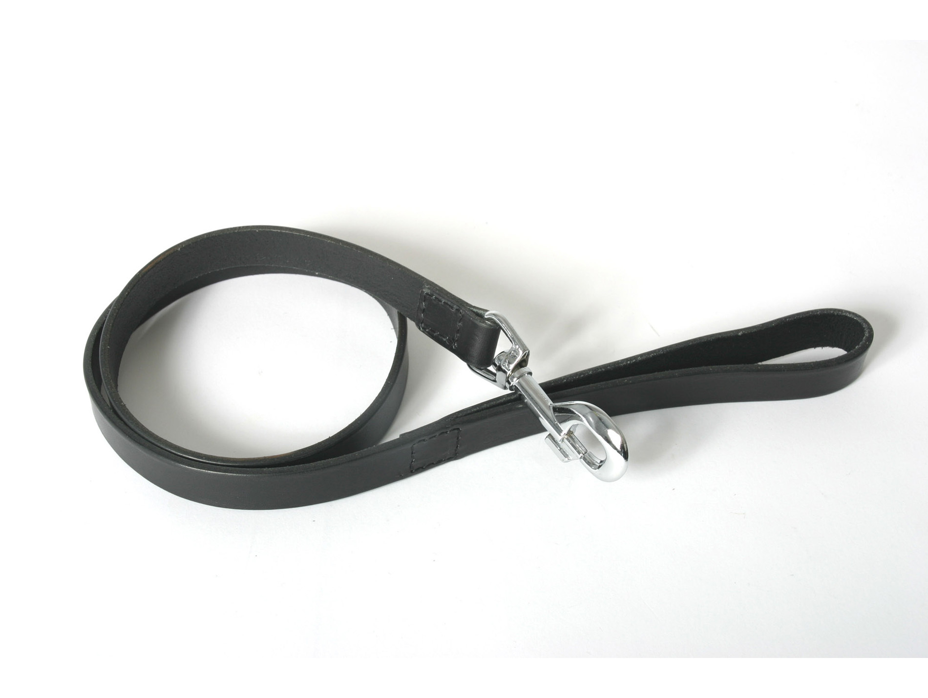 Laisse cuir MARTIN SELLIER 100cm noir