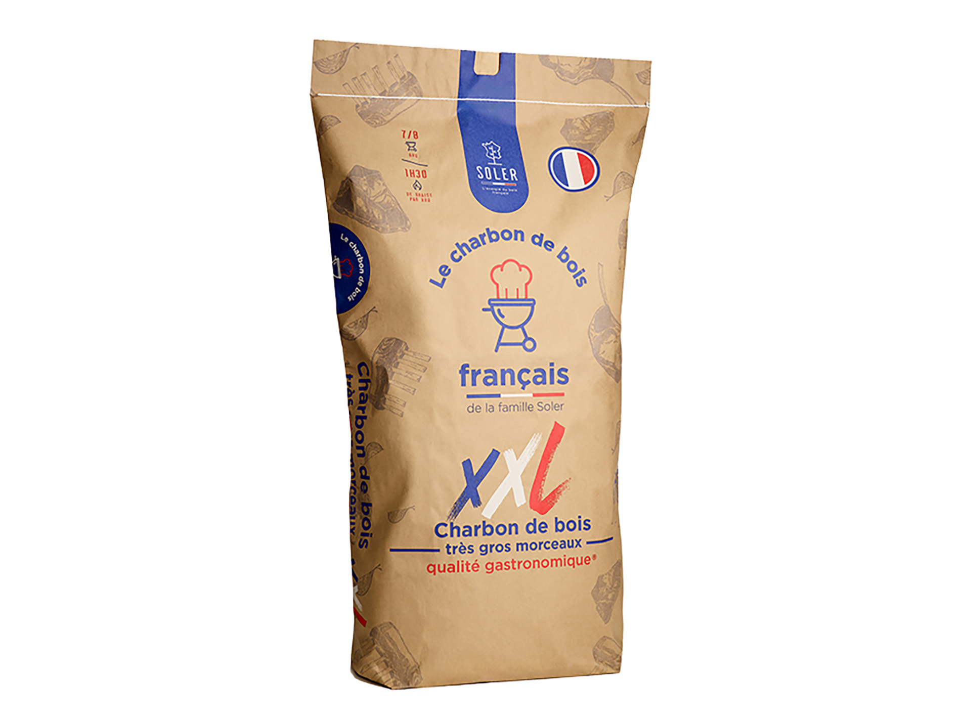 Charbon de bois XXL SOLER 50L