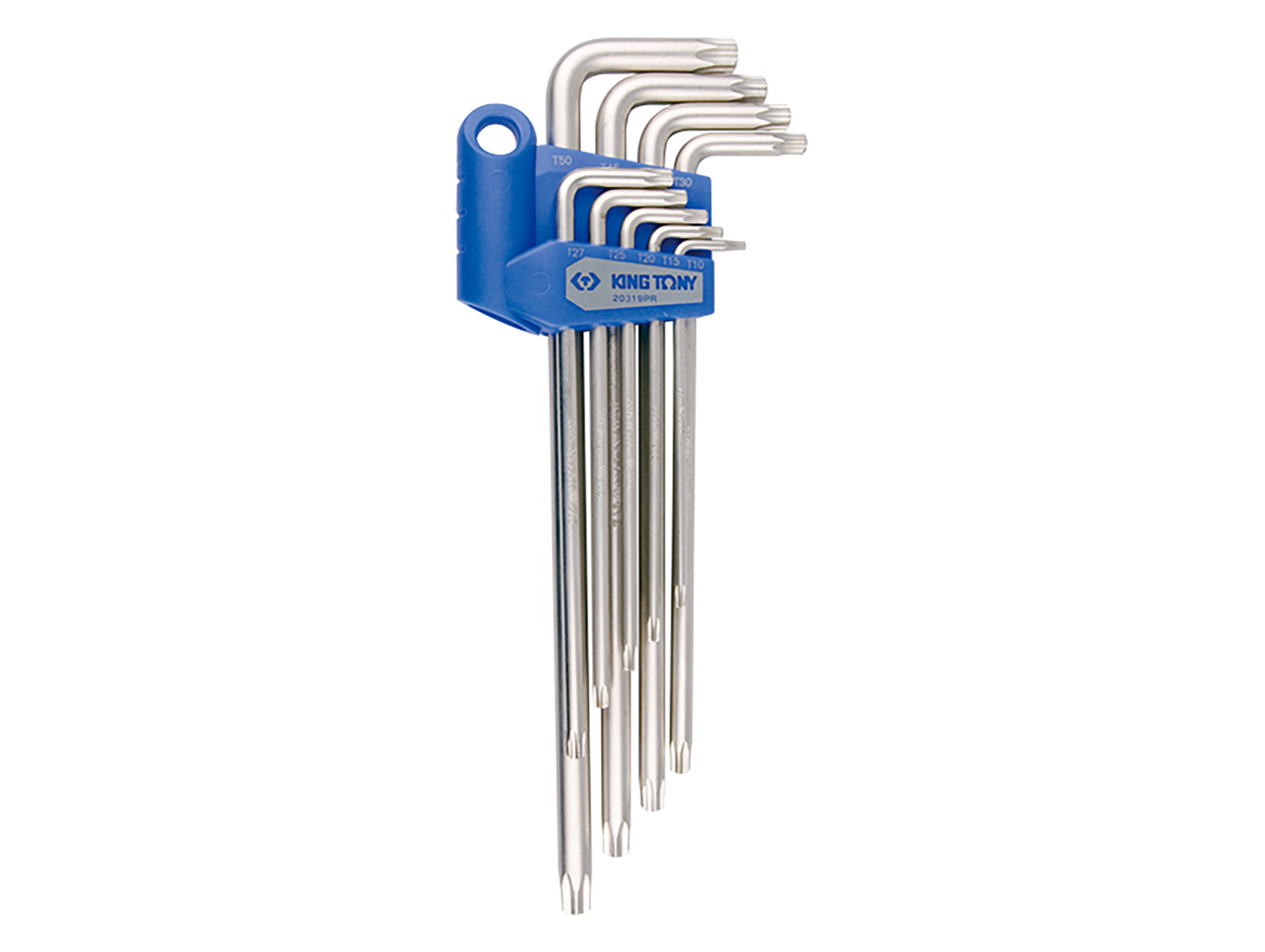 Jeu de 9 clés mâle Torx KING TONY