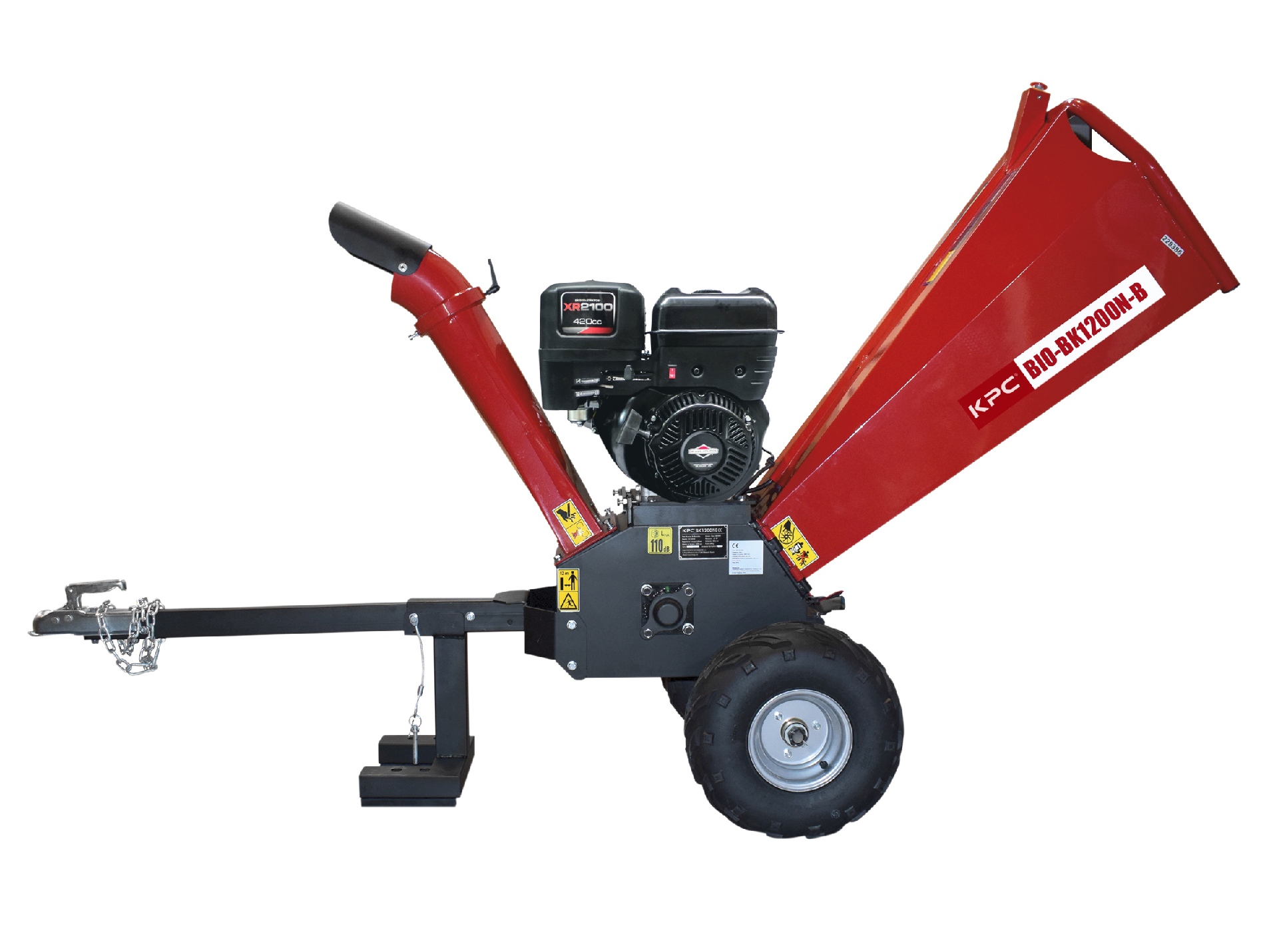 Broyeur de végétaux thermique 420cm³ KPC BK1200N-B