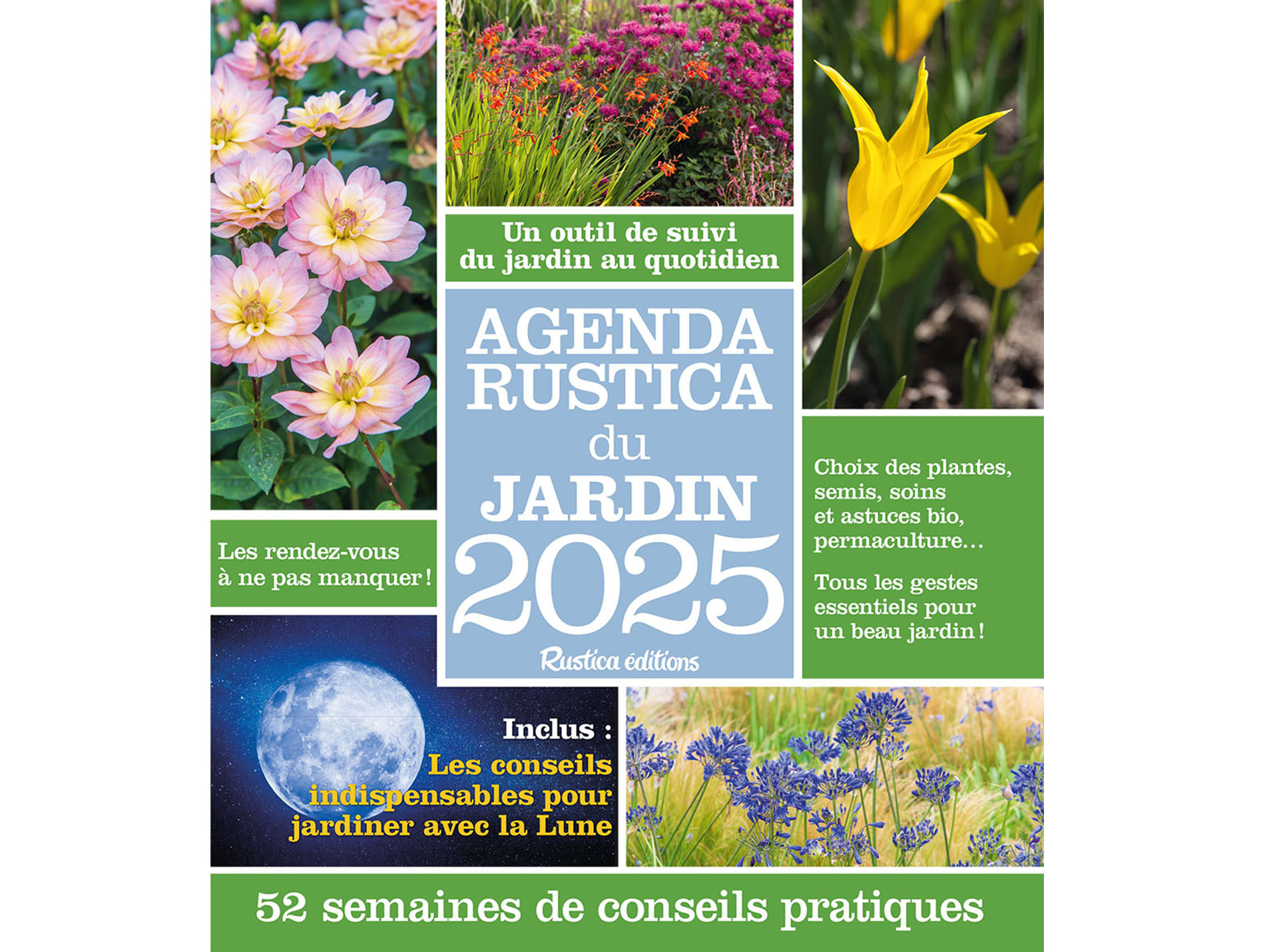 Agenda RUSTICA du jardin 2025