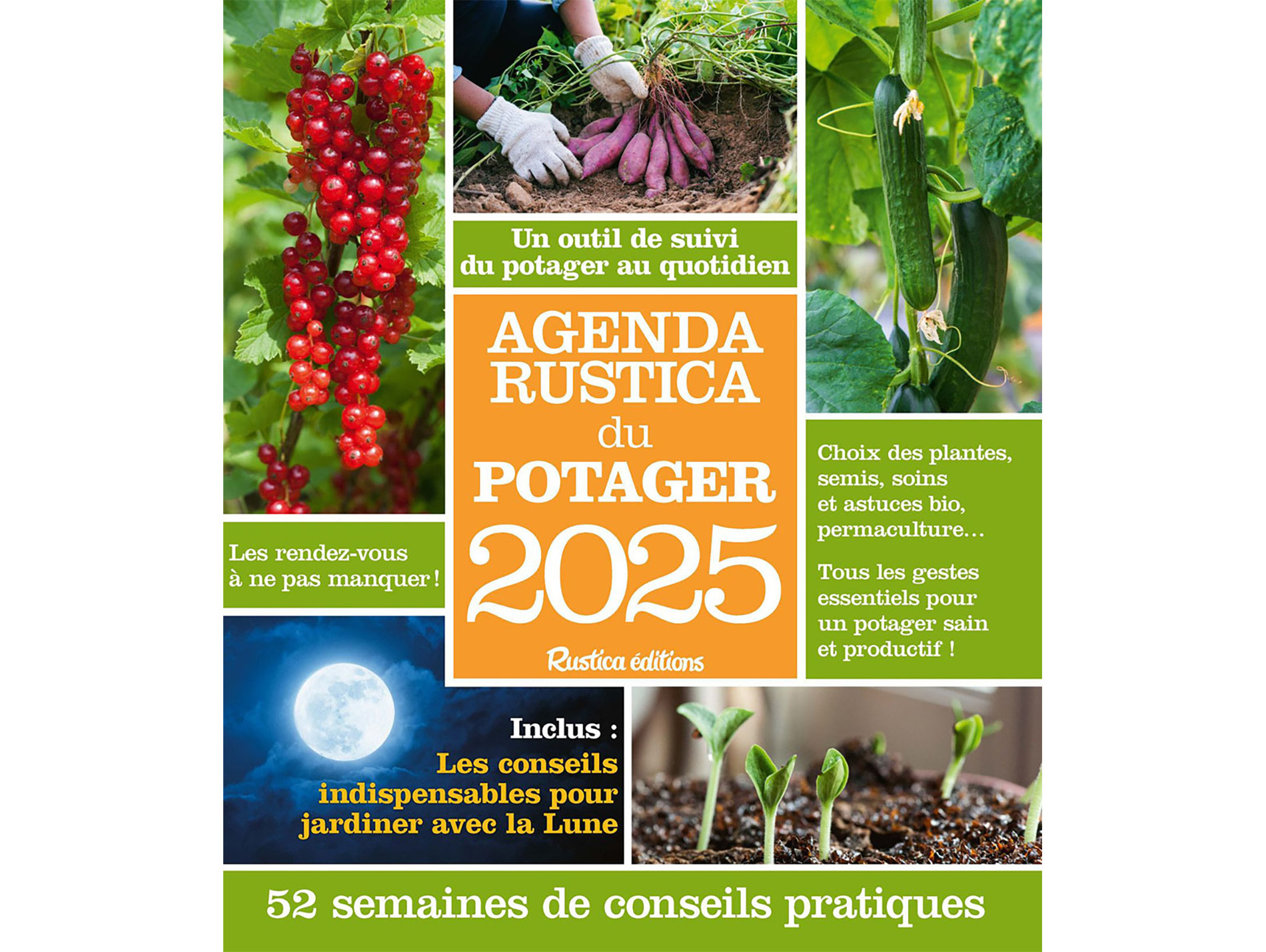 Agenda RUSTICA du potager 2025