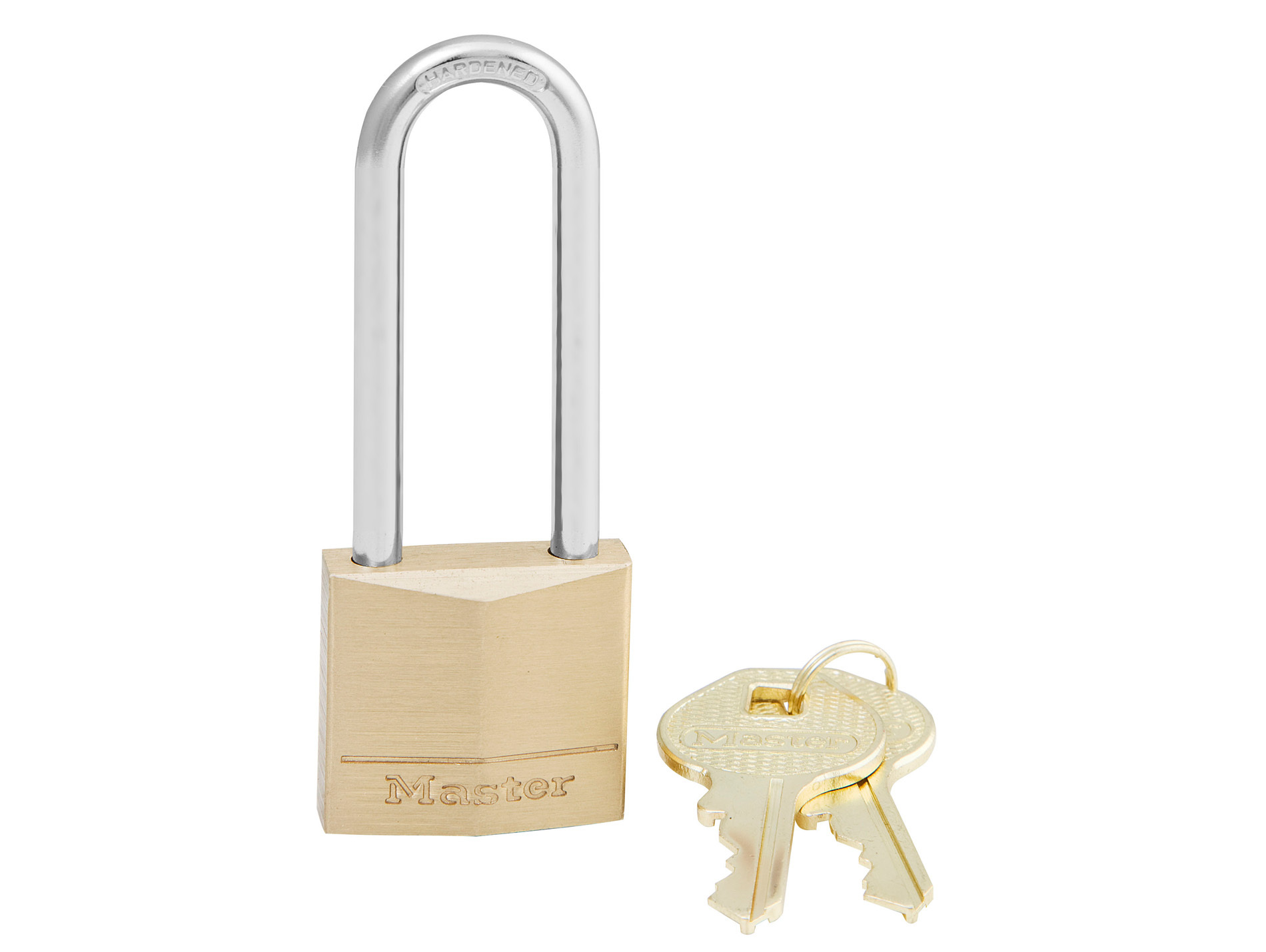 Cadenas à clé avec grande anse MASTER LOCK Ø5mm l.3cm