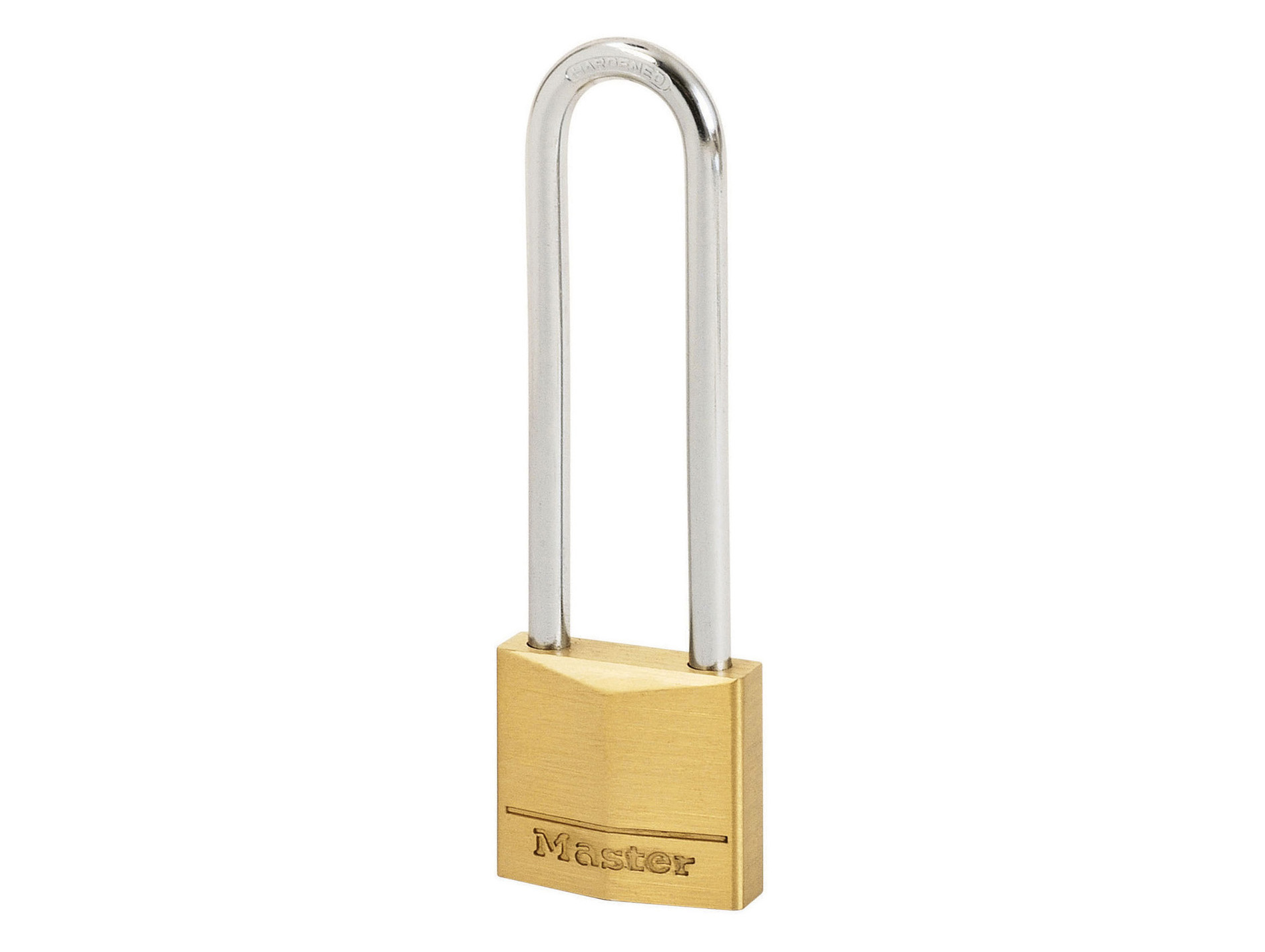 Cadenas à clé avec anse longue MASTER LOCK Ø7mm l.5cm