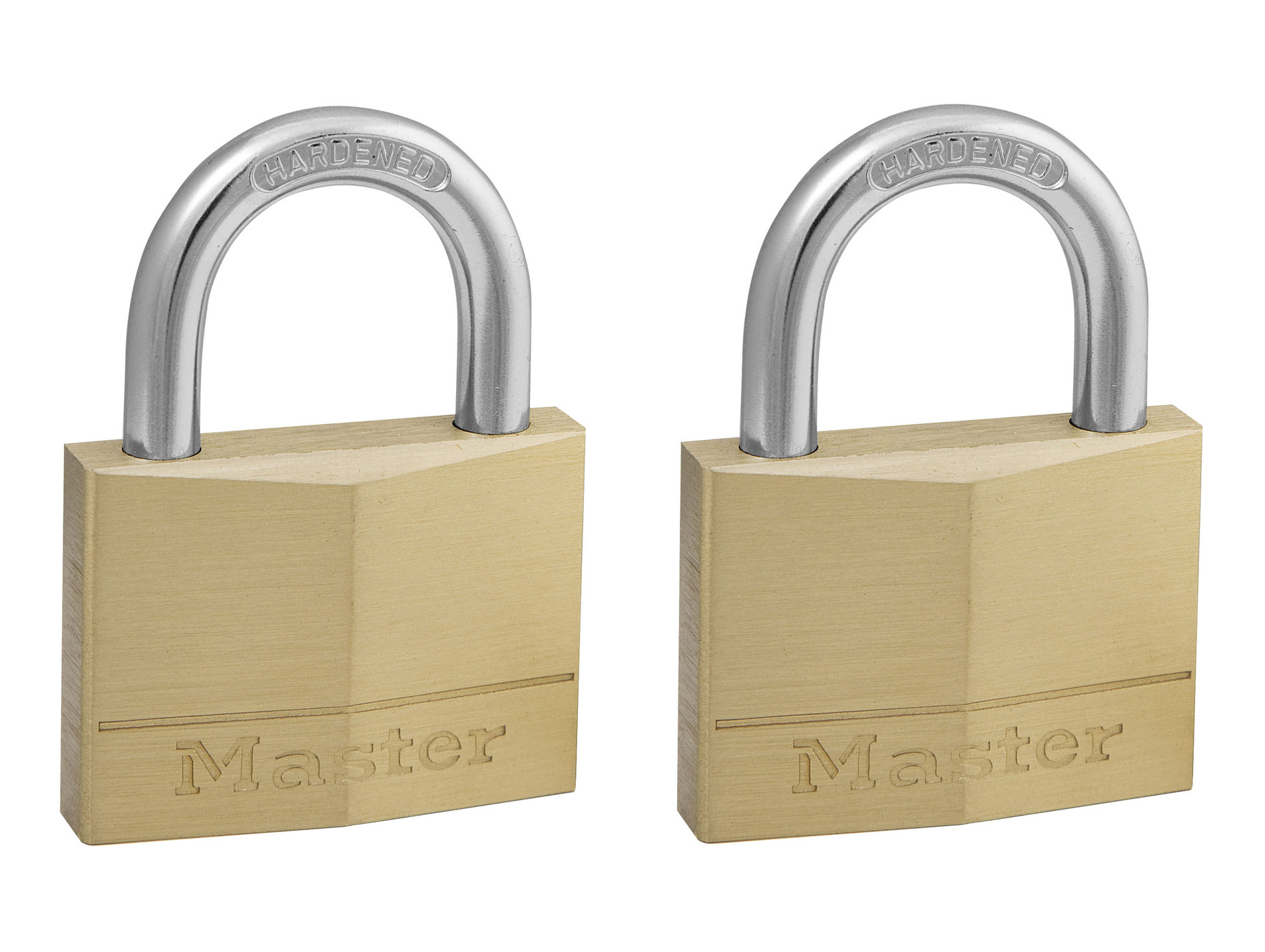 Cadenas à clé MASTER LOCK Ø7mm l.5cm x2