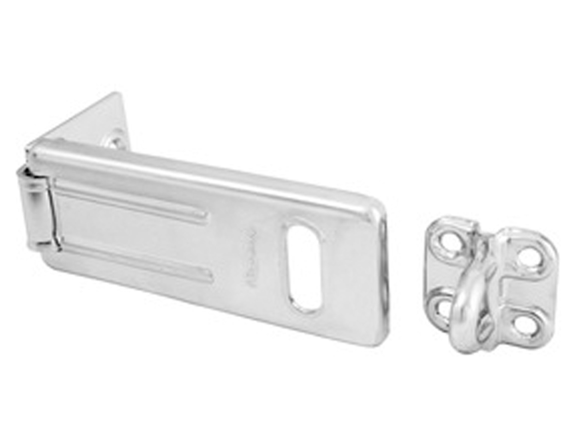 Moraillon avec oeillet de verrouillage MASTER LOCK L.8,9cm