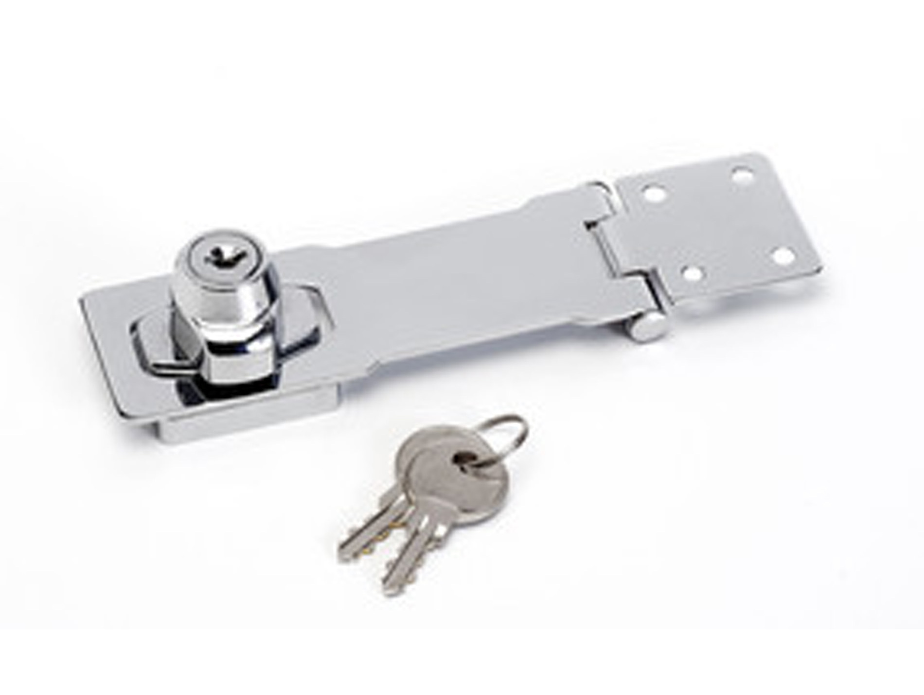 Moraillon avec serrure MASTER LOCK L.11,8cm