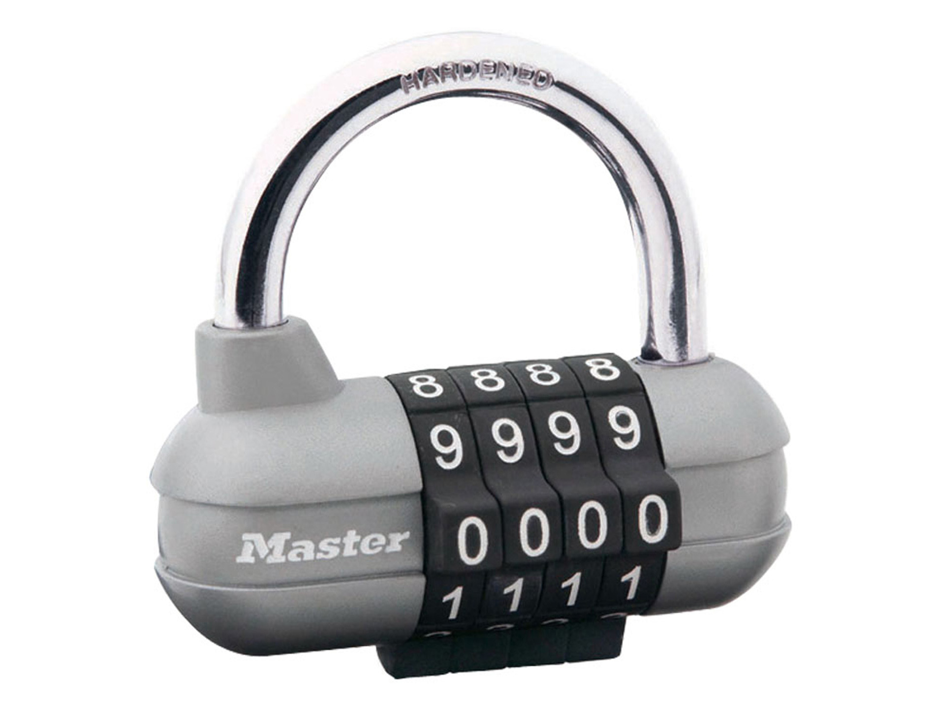 Cadenas à combinaison MASTER LOCK Pro Sport Ø7mm l.6,4cm