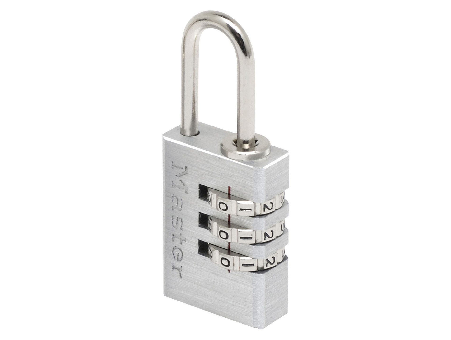 Cadenas à combinaison programmable MASTER LOCK Ø3mm l.2cm