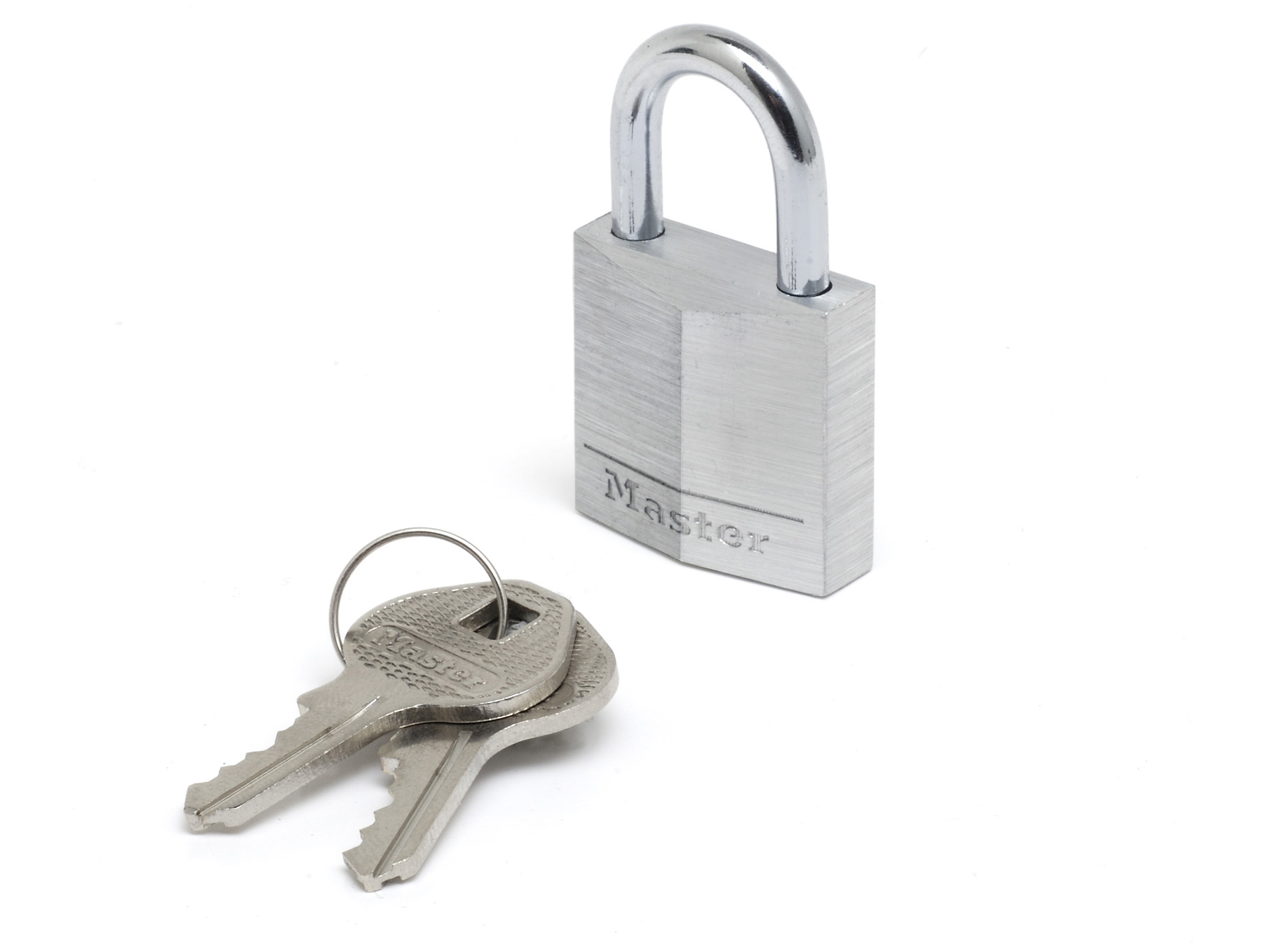 Cadenas à clé MASTER LOCK Aluminium Ø5mm l.3cm
