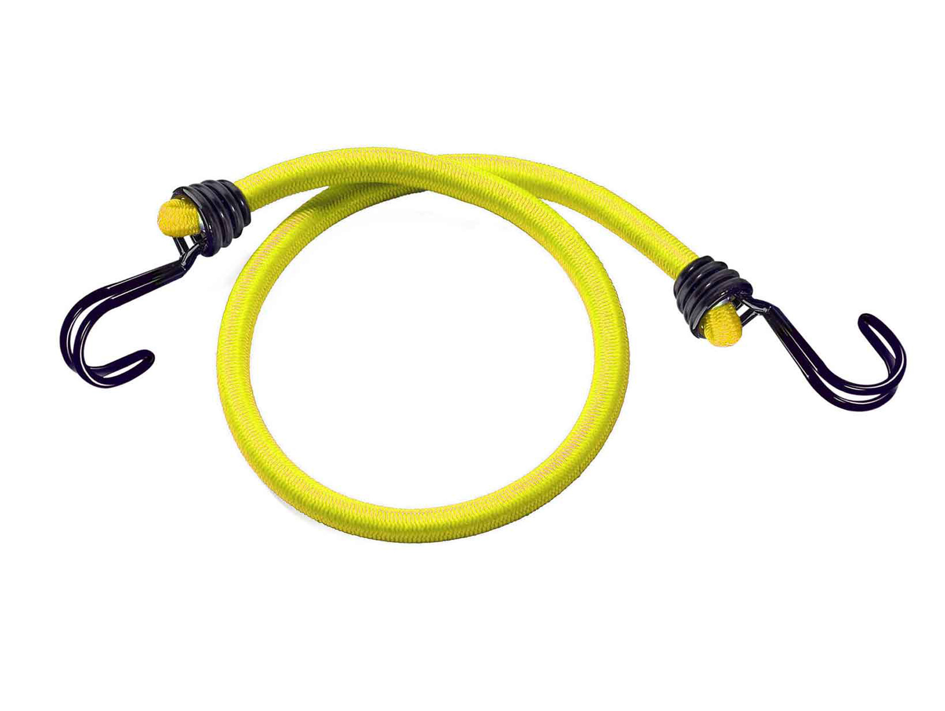Sangle MASTER LOCK élastique 100cm jaune lot de 2