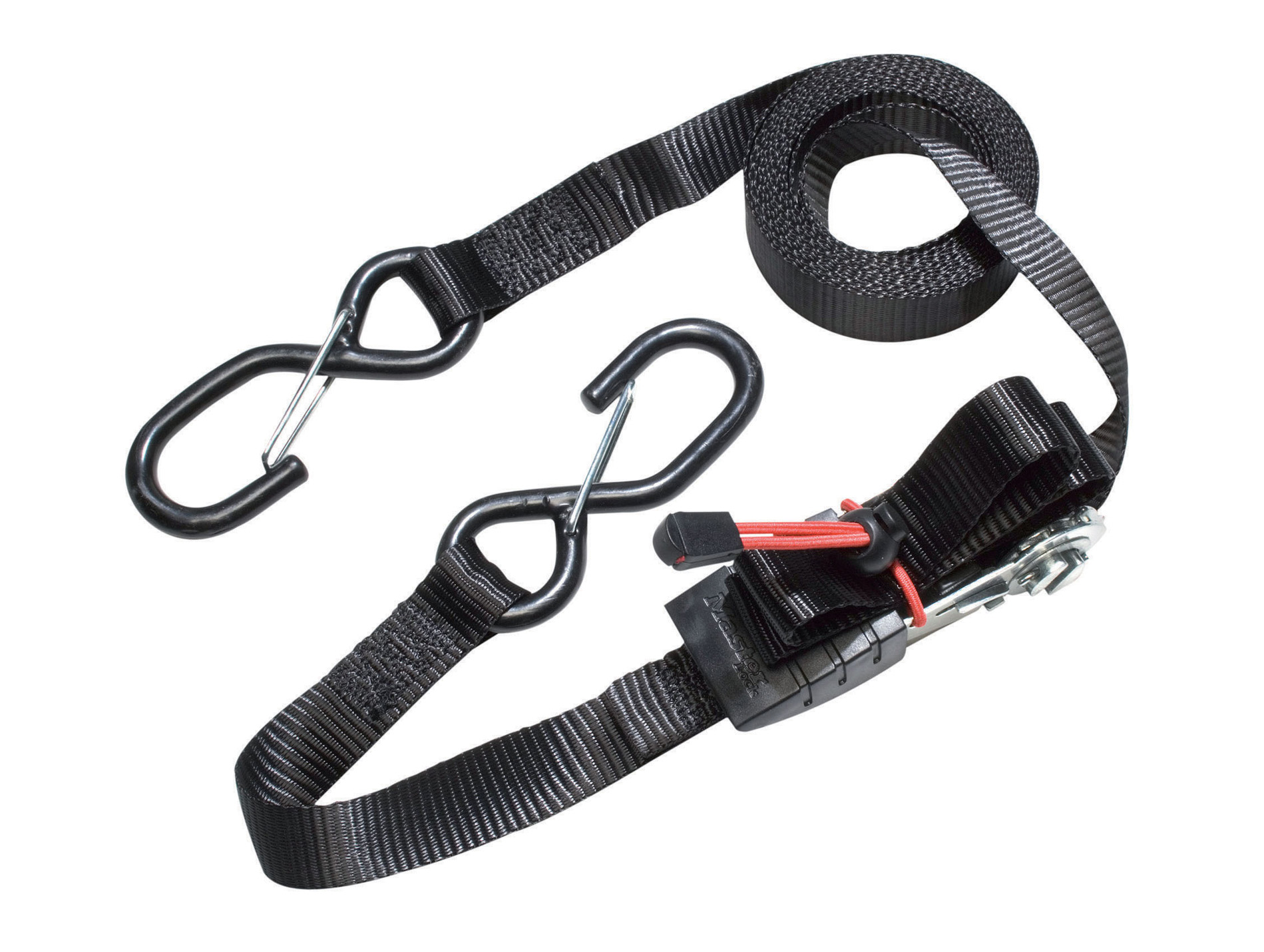 Sangle MASTER LOCK à cliquet 25mm 4,25m 400kg lot de 2