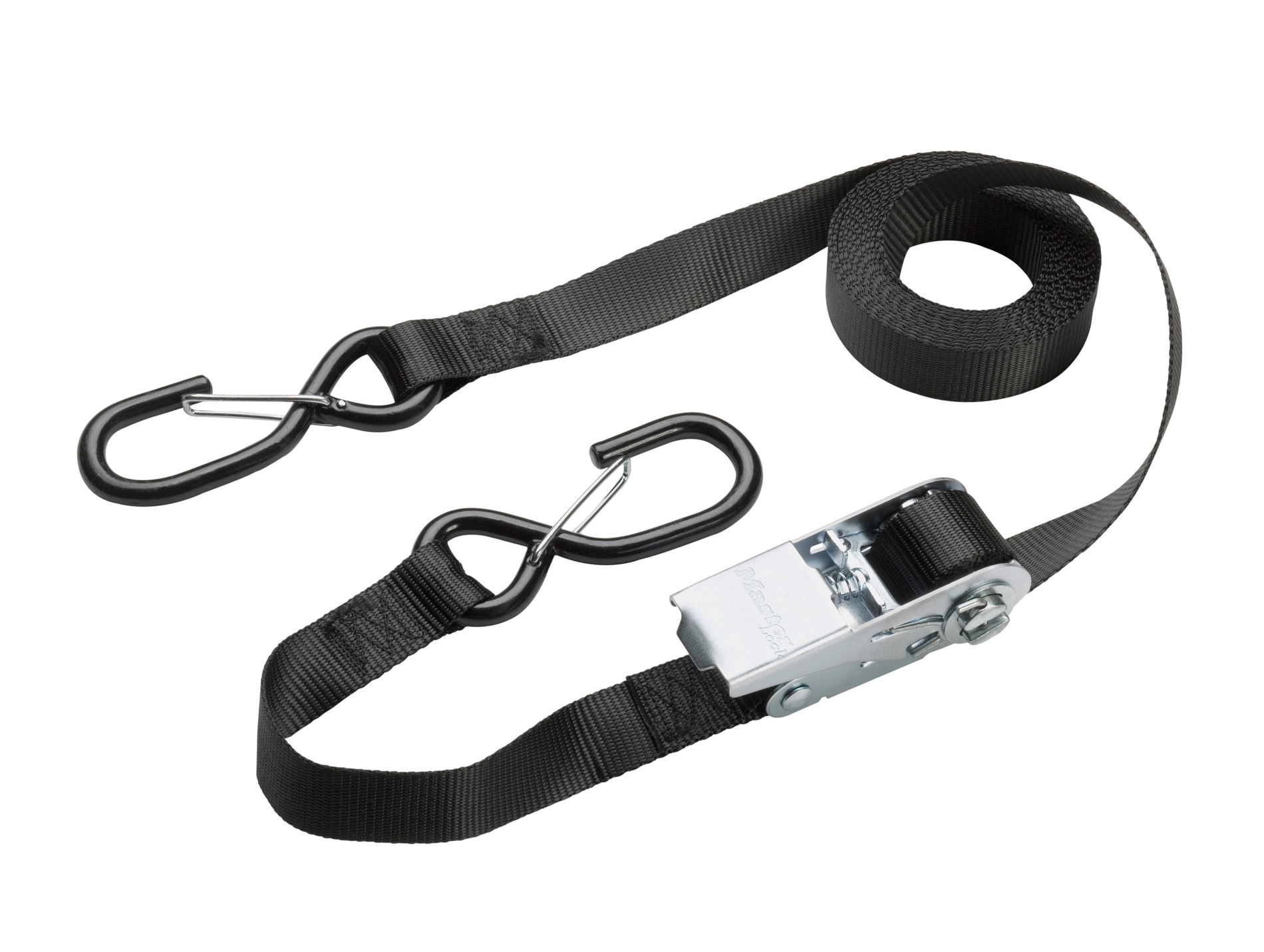 Sangle MASTER LOCK à cliquet crochet en S 25mm 5m 400kg